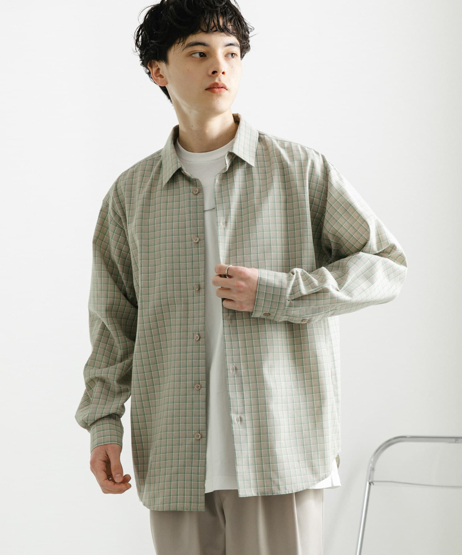 身長：172cm サイズ：L