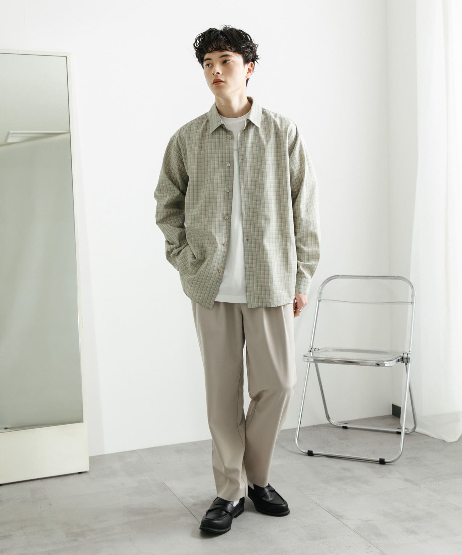 身長：172cm サイズ：L