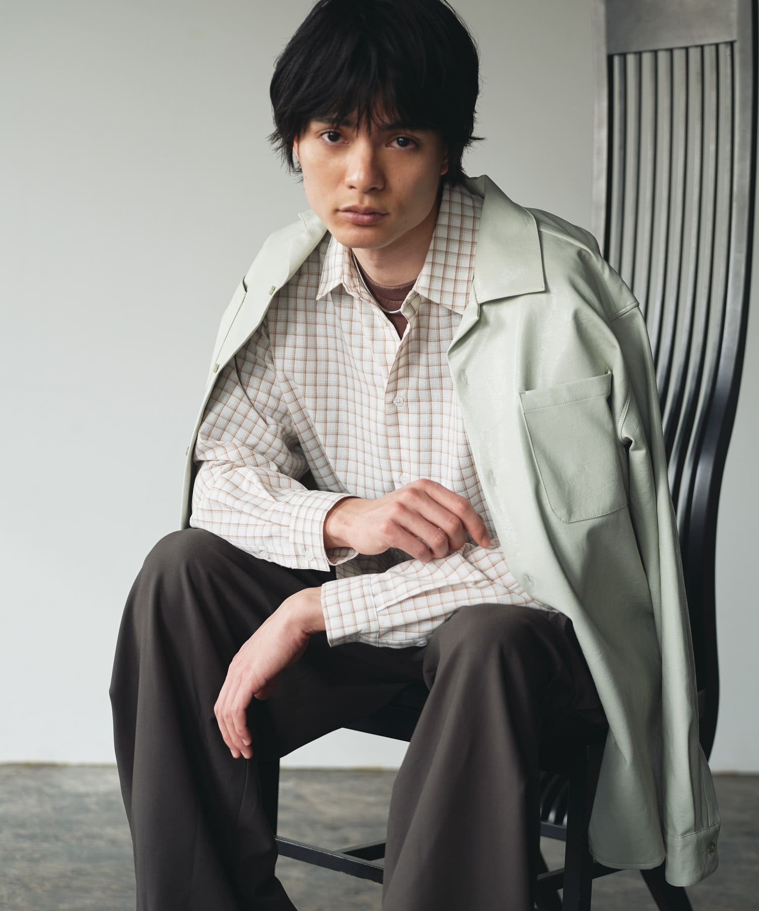 身長：186cm サイズ：L