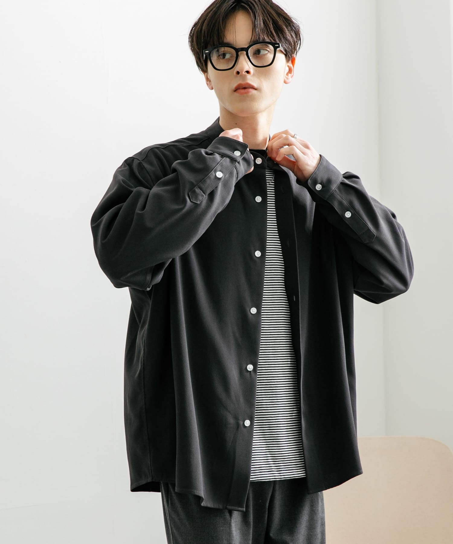 身長：173cm サイズ：L