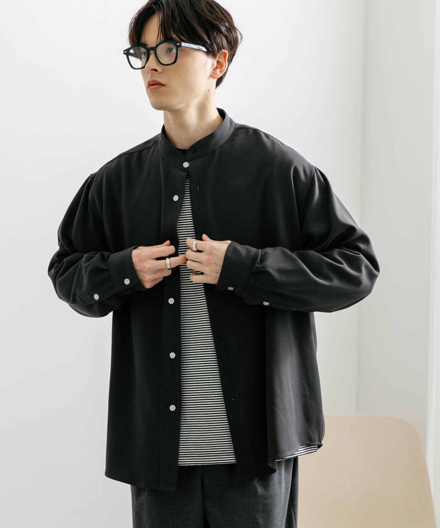 身長：173cm サイズ：L