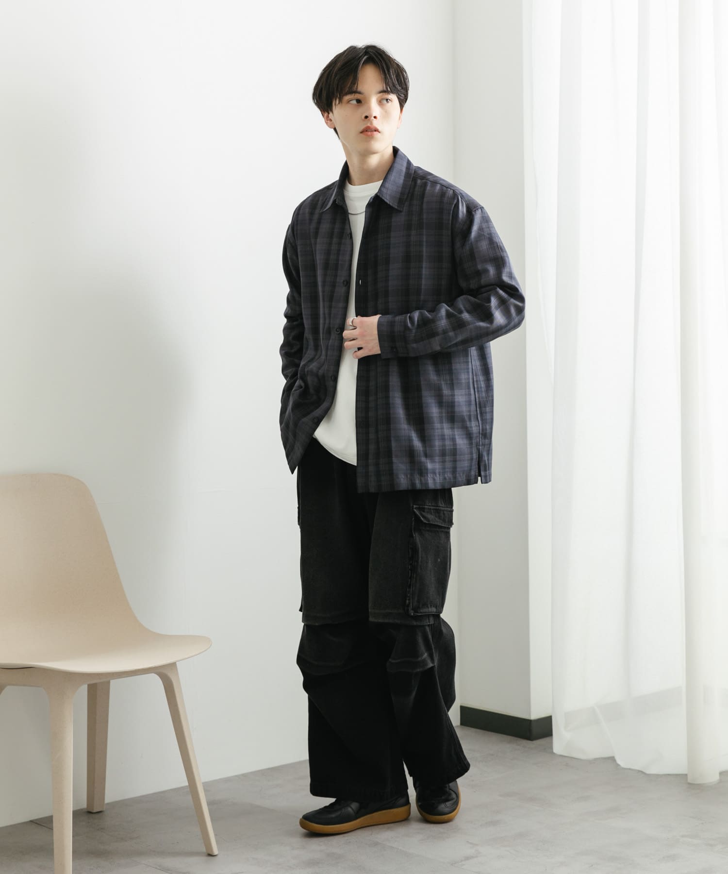 身長：173cm サイズ：L