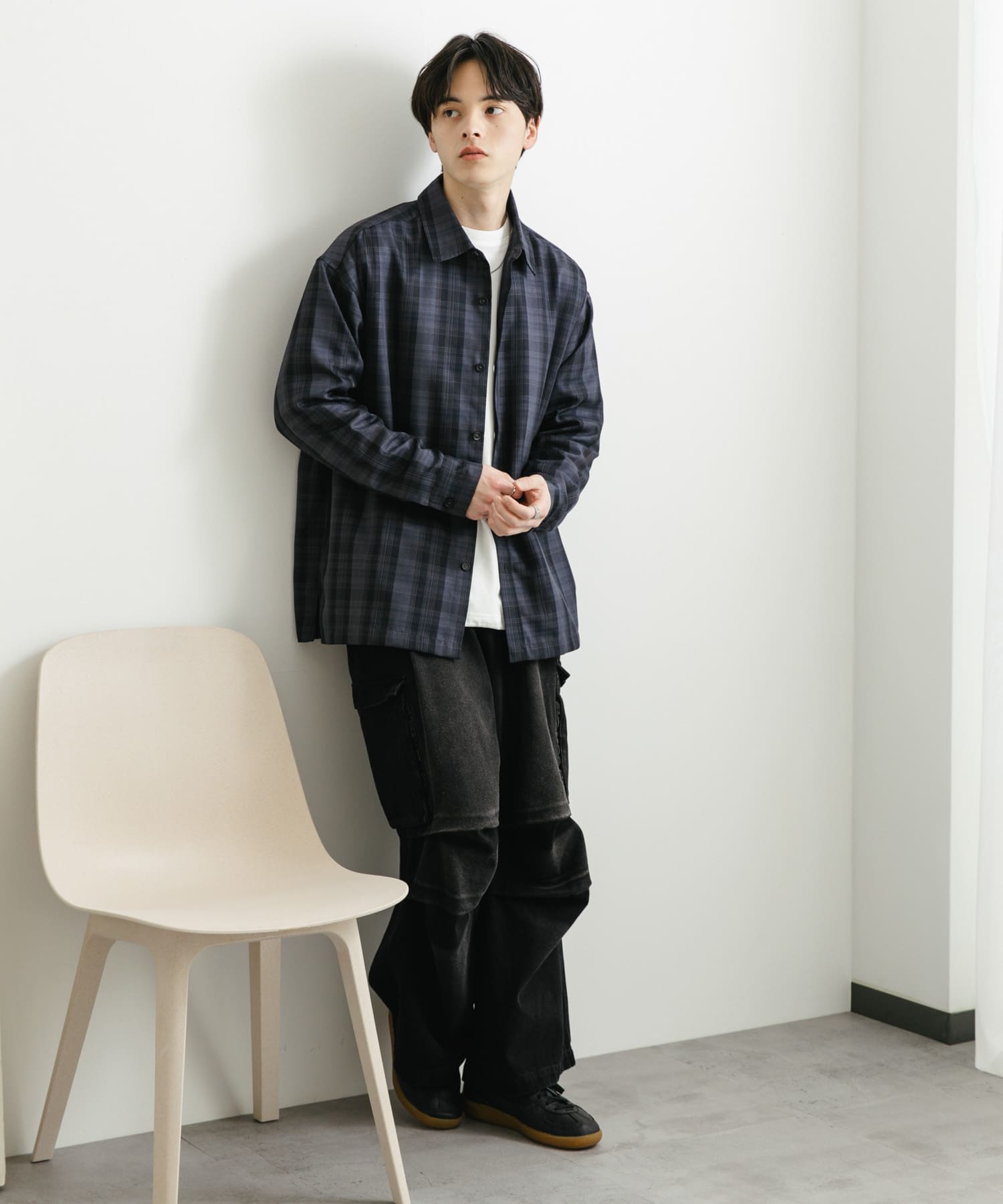 身長：173cm サイズ：L