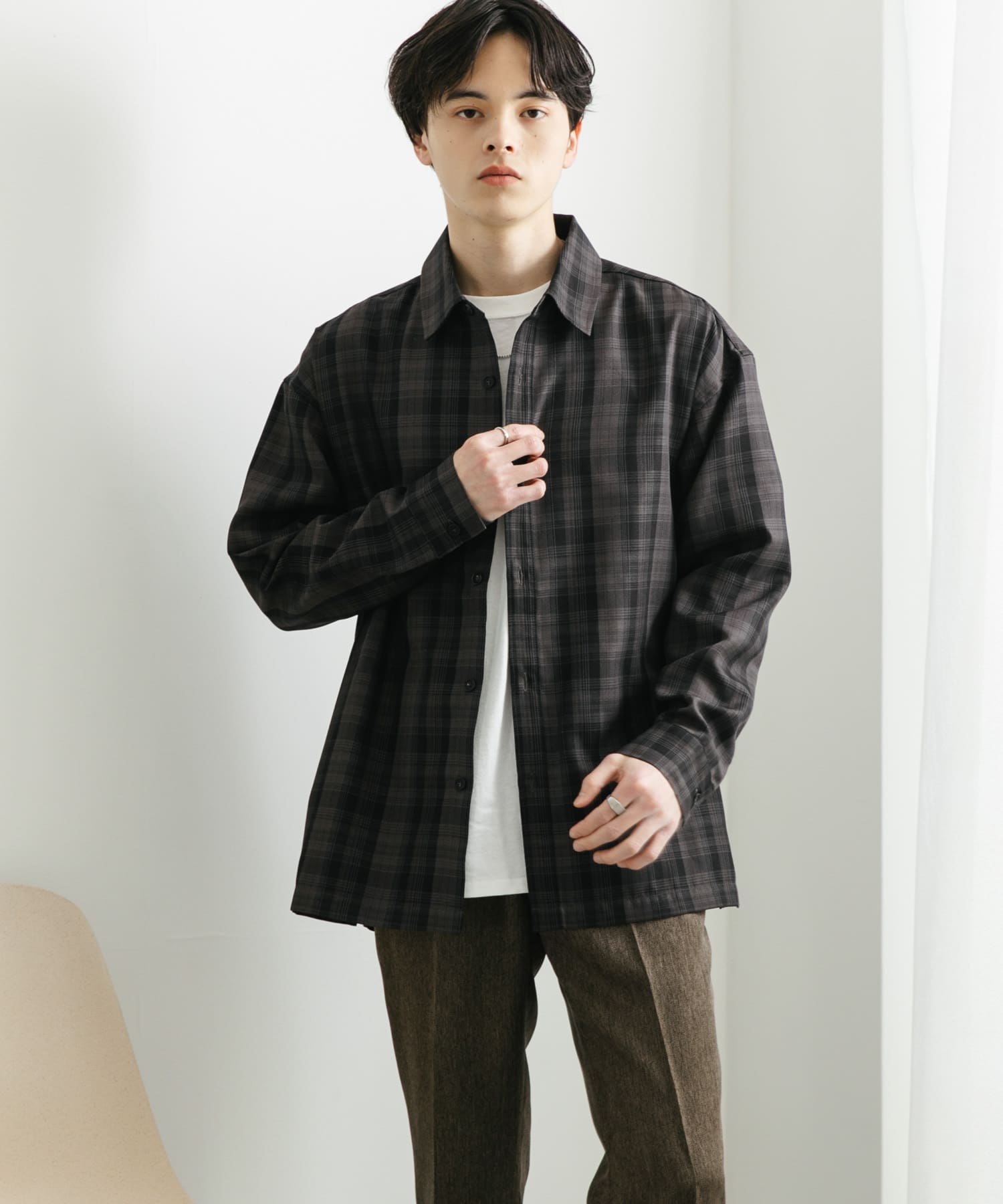 身長：173cm サイズ：L