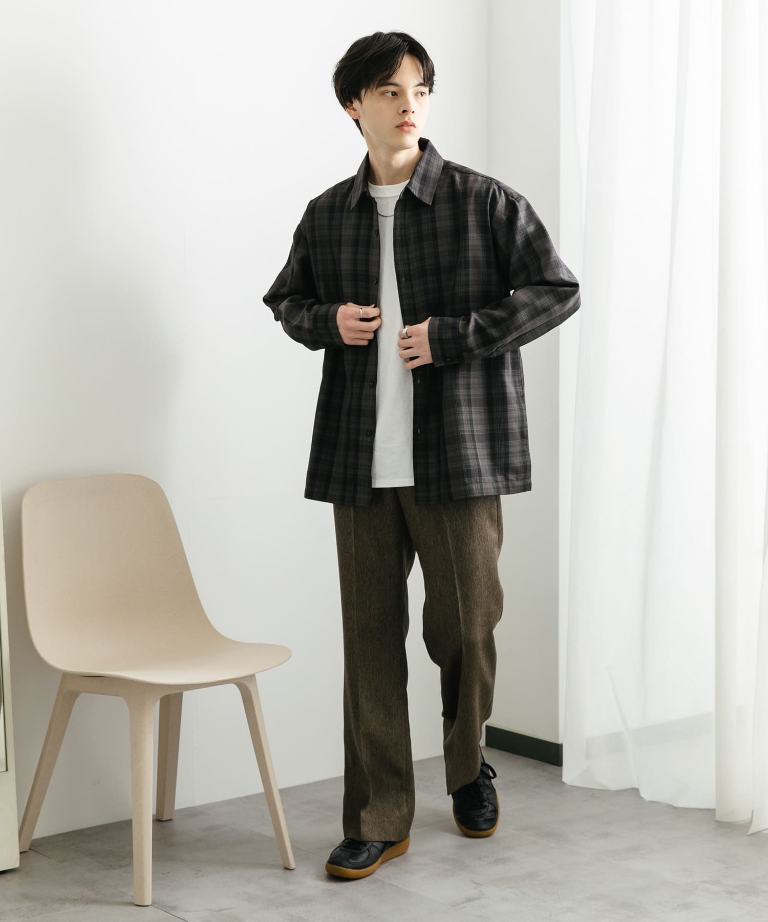 身長：173cm サイズ：L