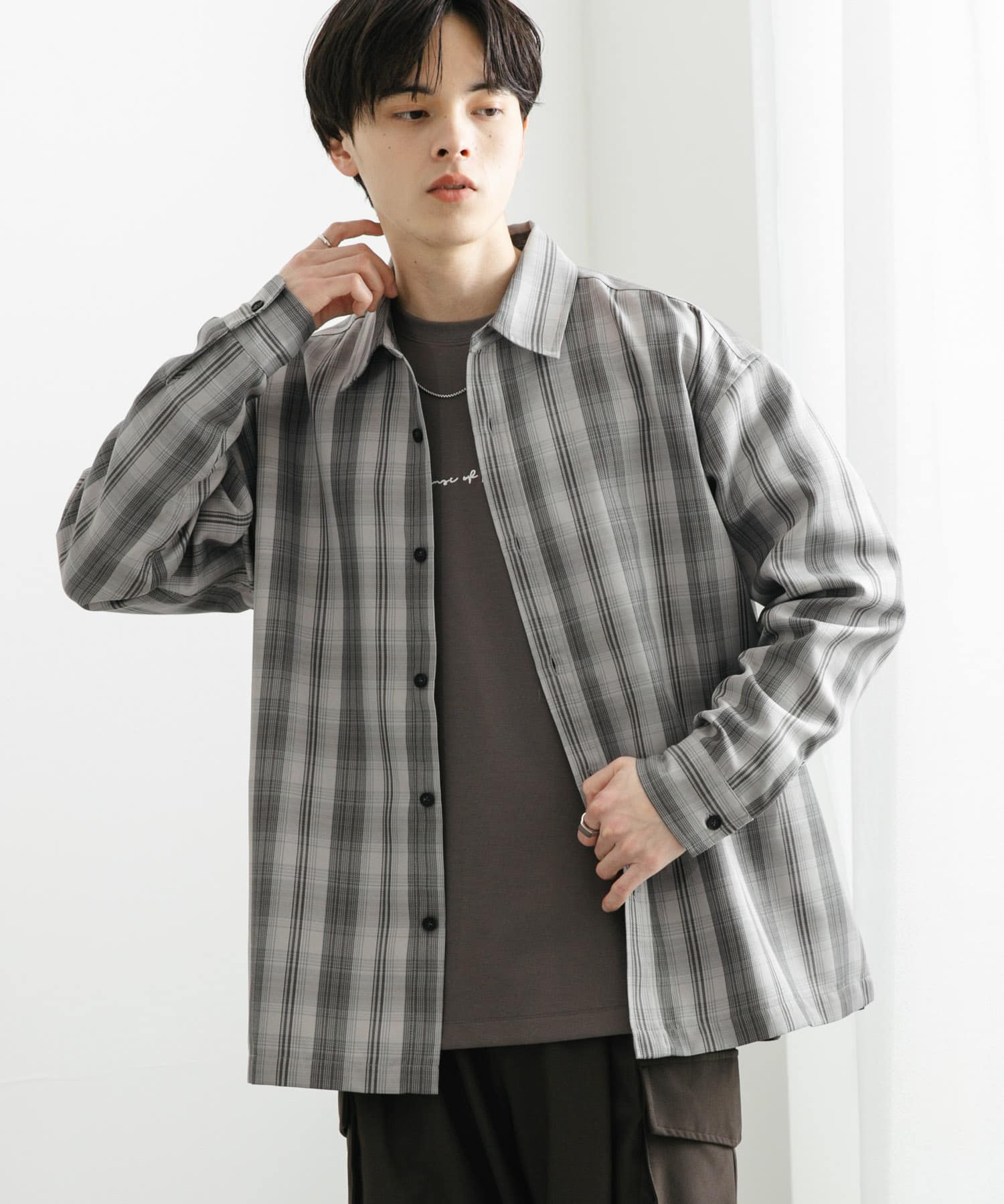 身長：173cm サイズ：L
