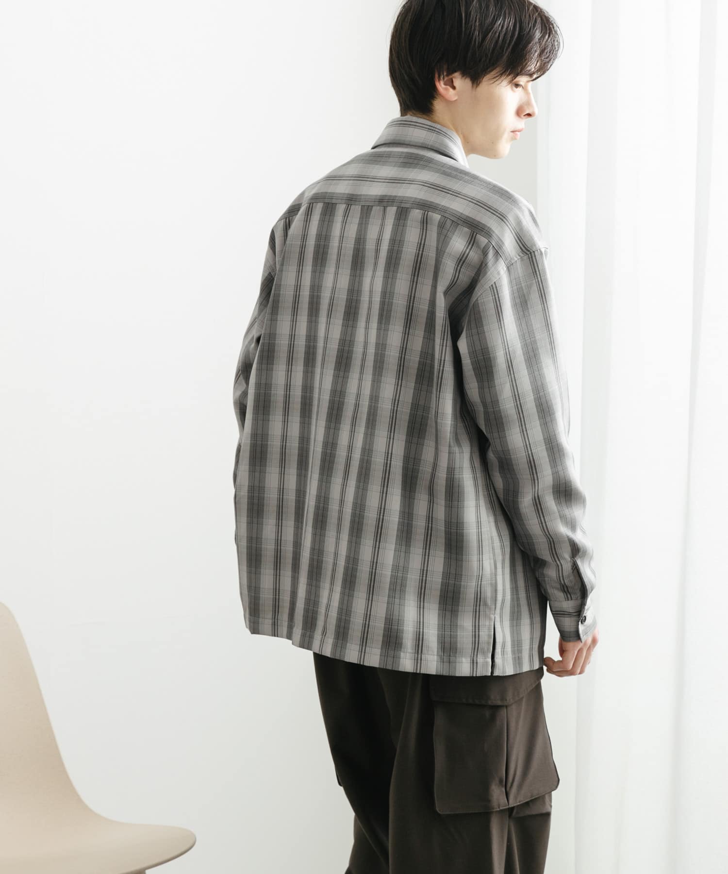 身長：173cm サイズ：L