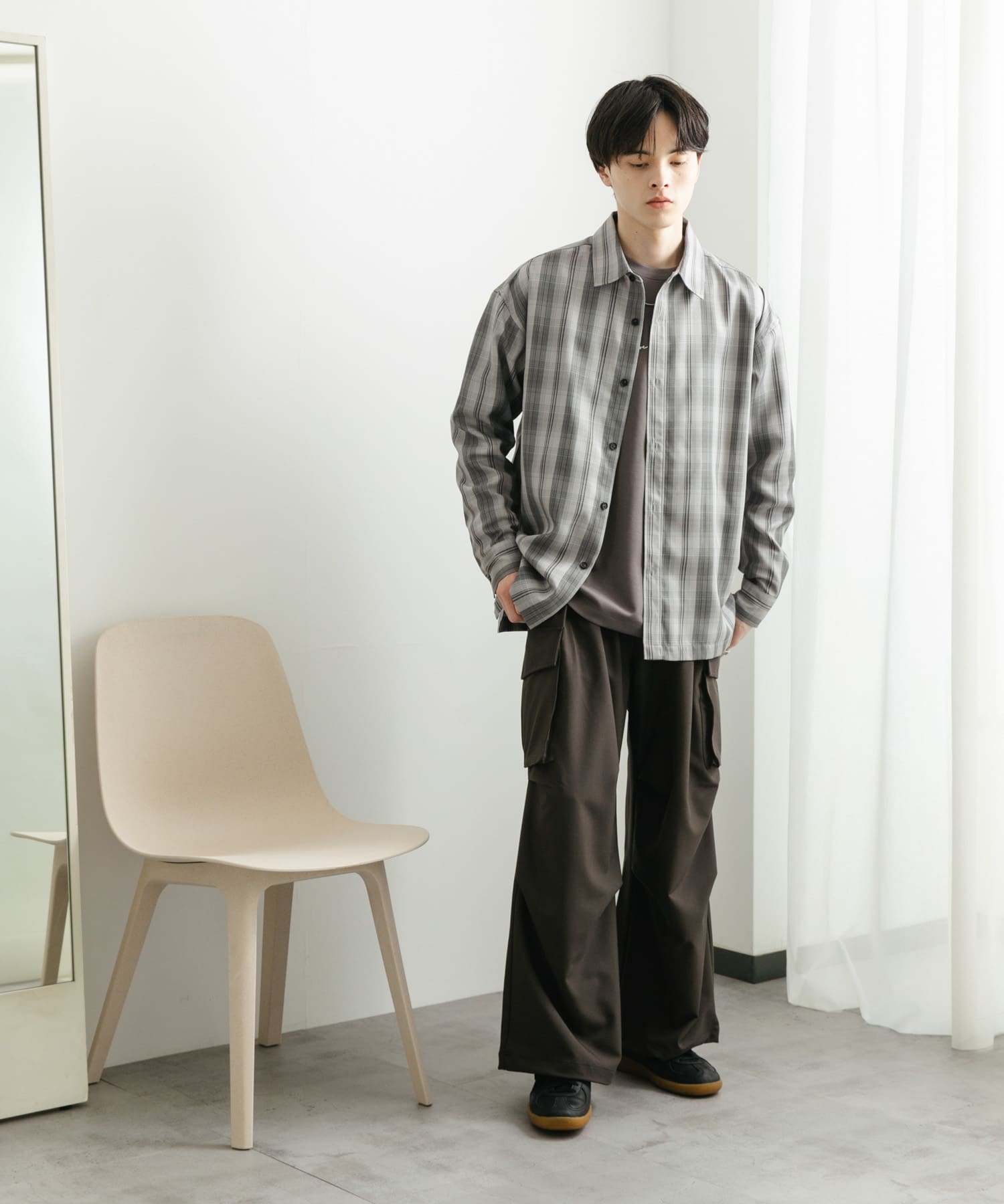 身長：173cm サイズ：L