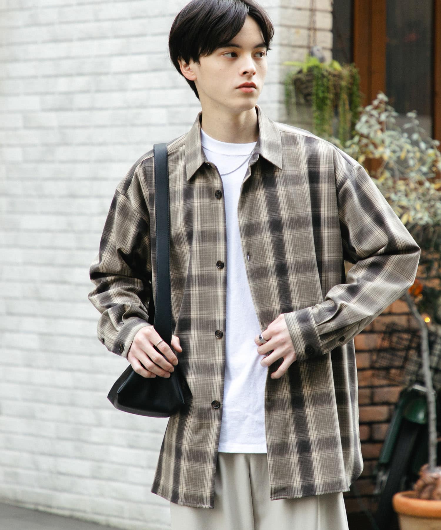身長：173cm サイズ：L