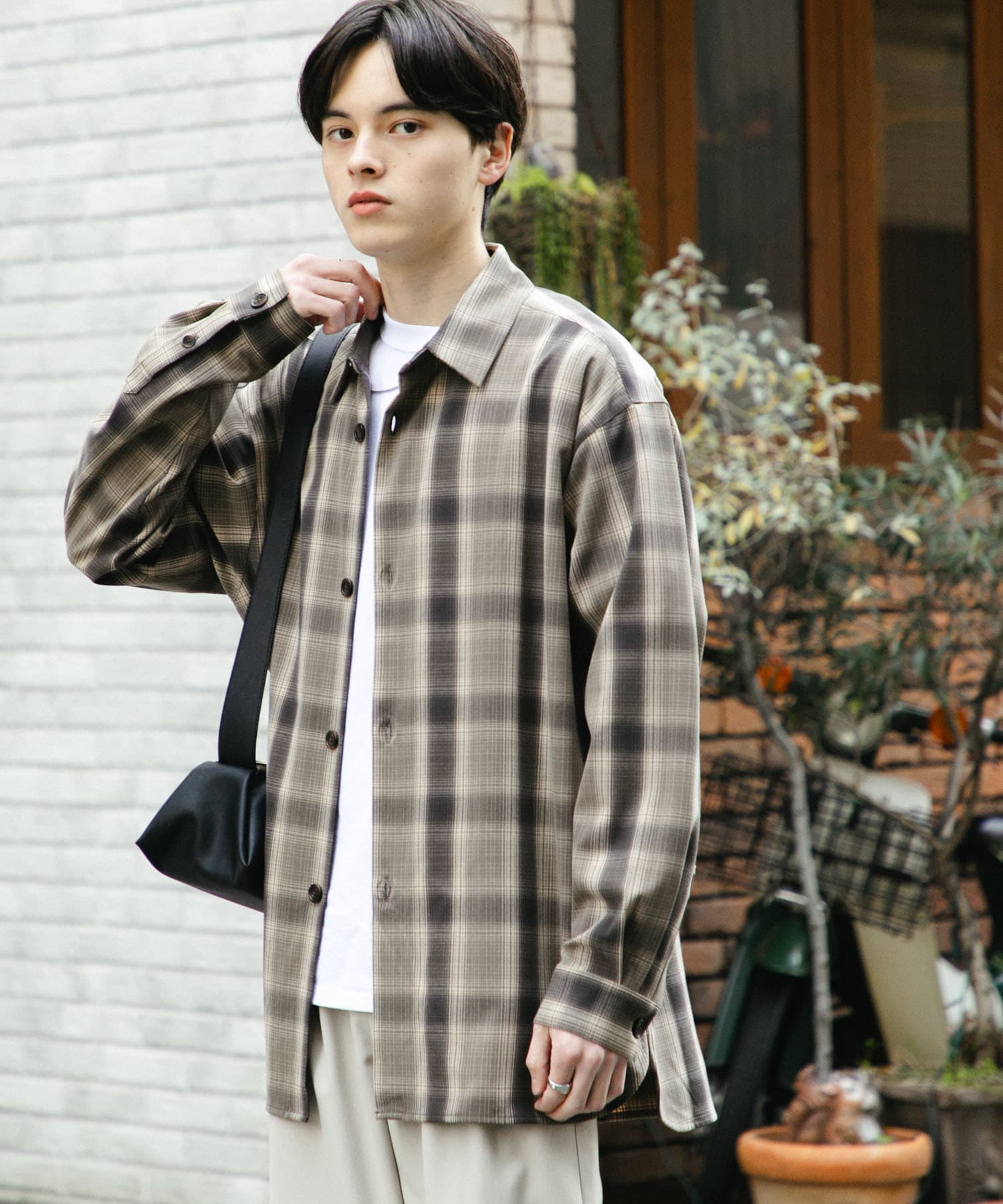身長：173cm サイズ：L