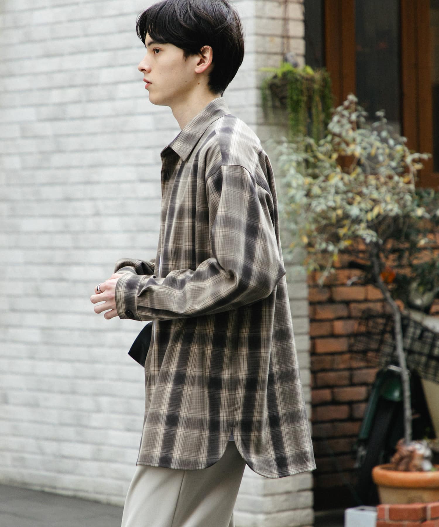 身長：173cm サイズ：L