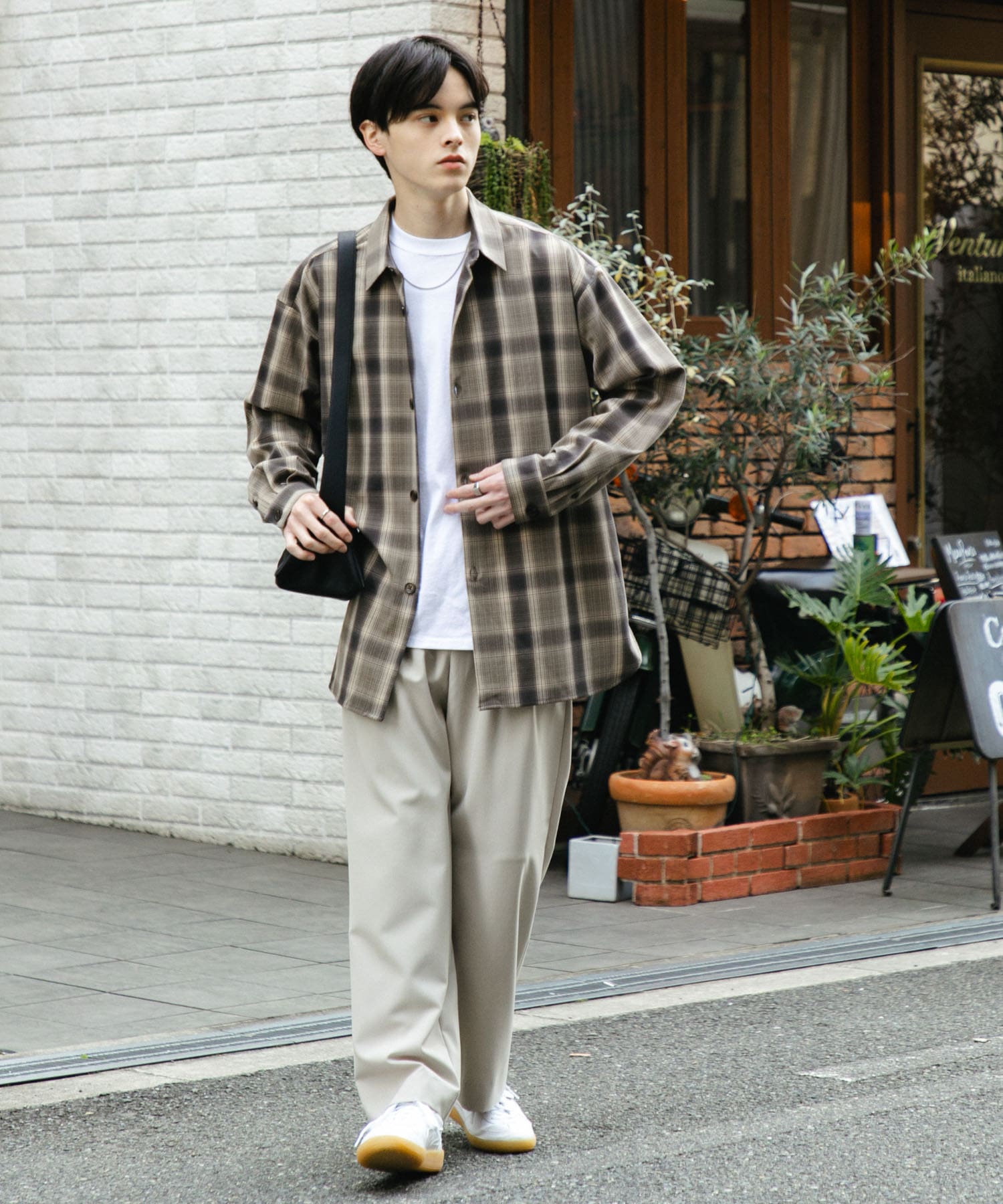 身長：173cm サイズ：L