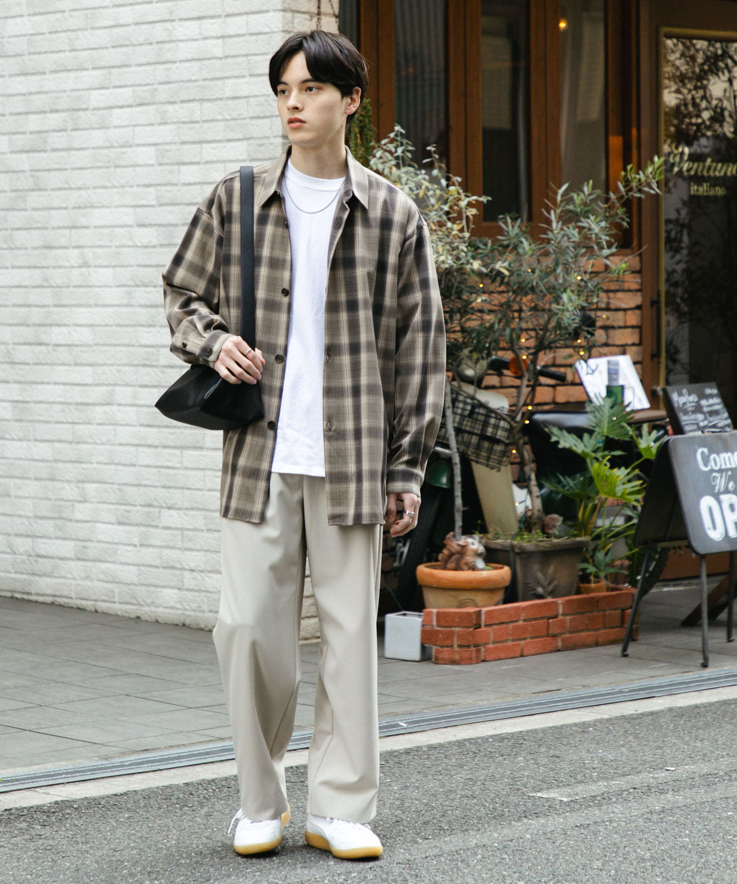 身長：173cm サイズ：L