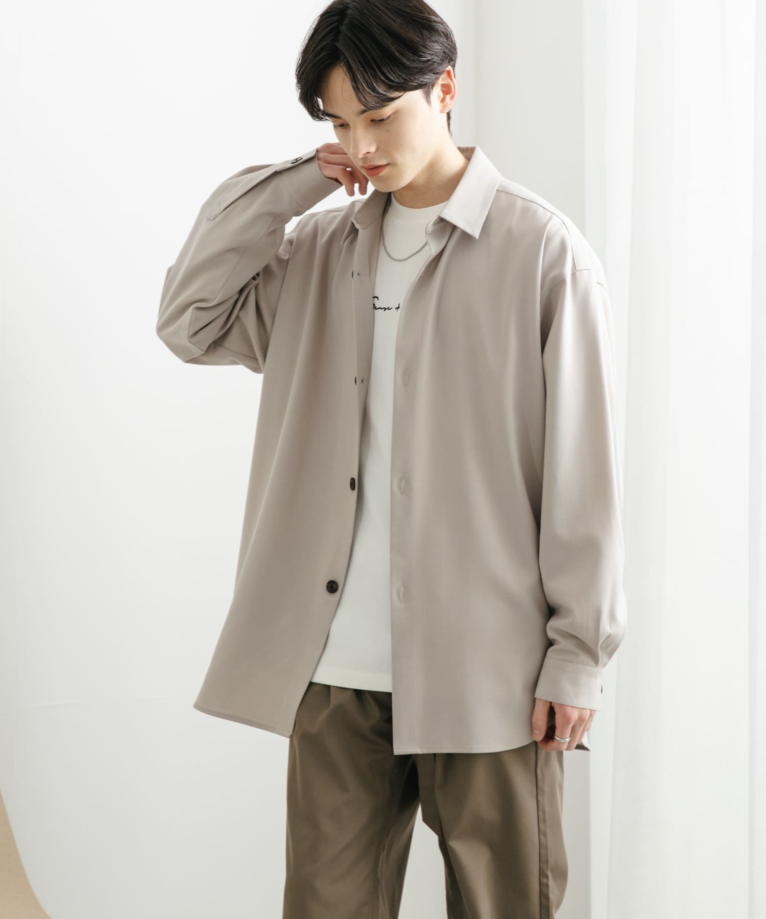 身長：173cm サイズ：L