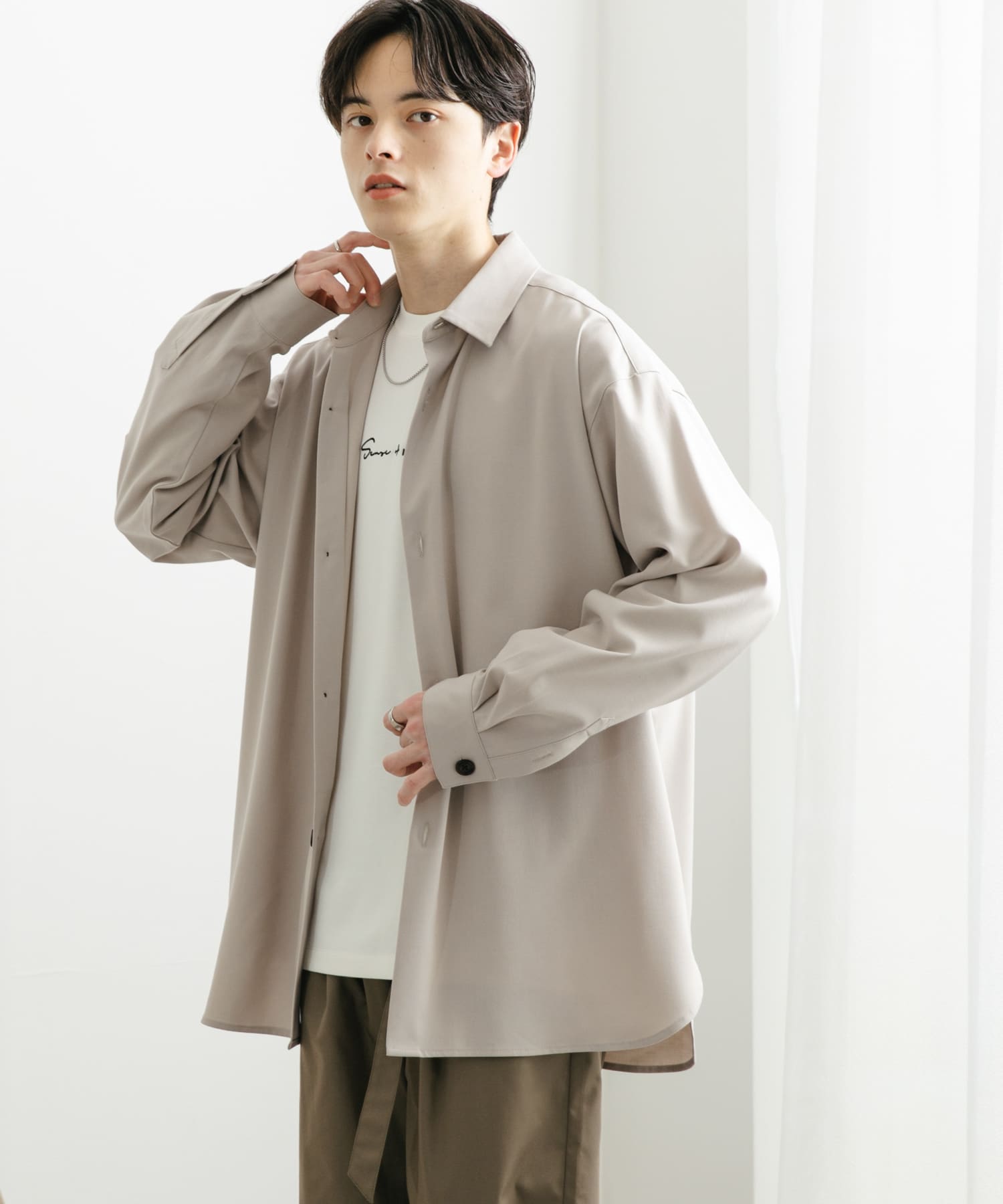 身長：173cm サイズ：L