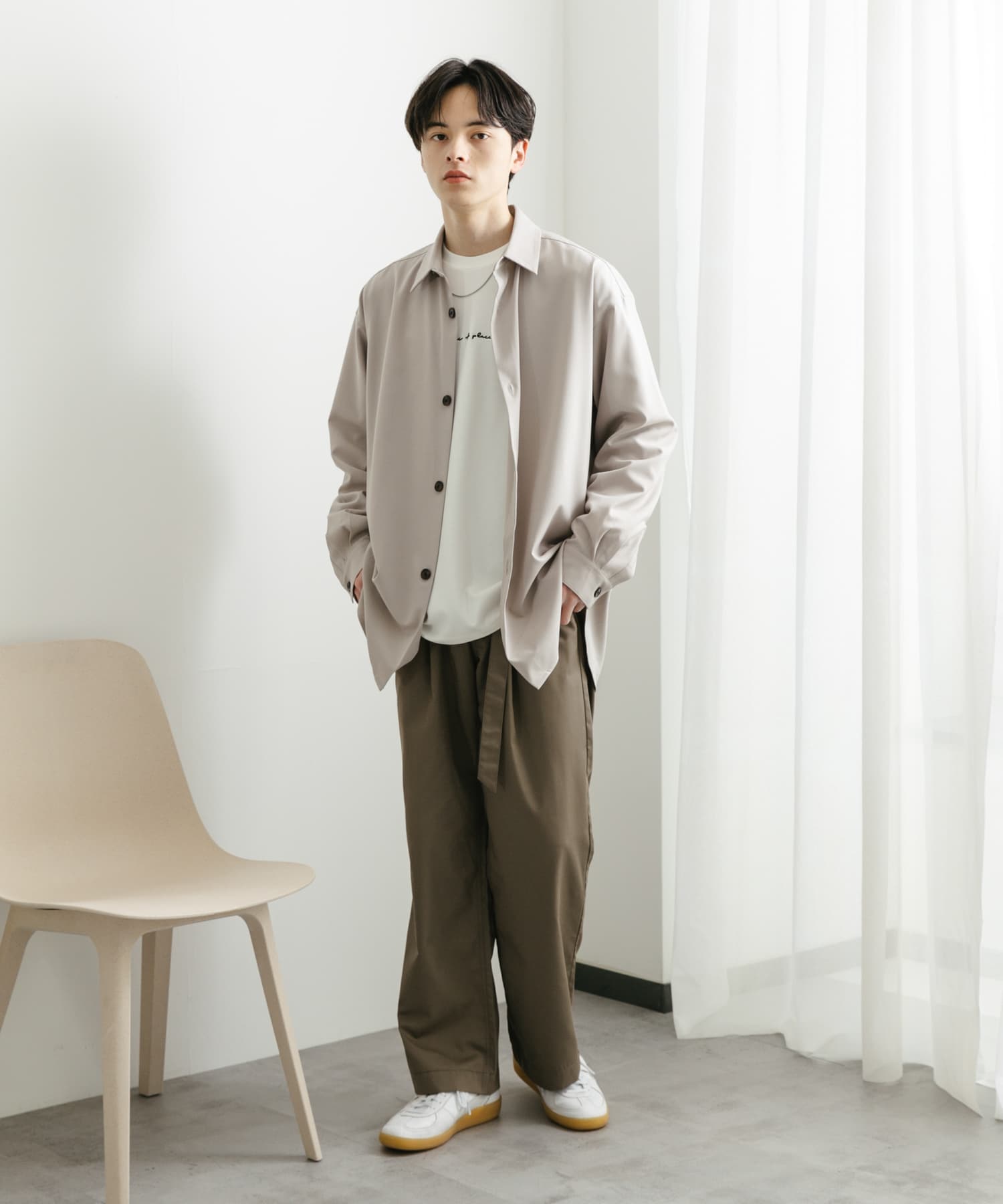 身長：173cm サイズ：L