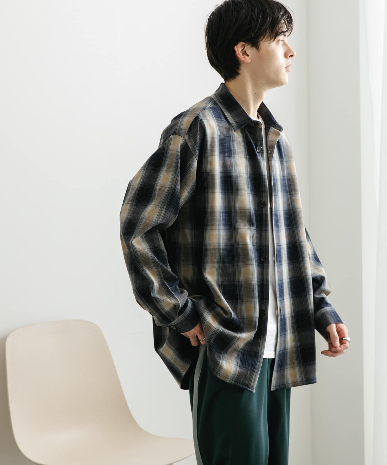 身長：173cm サイズ：L