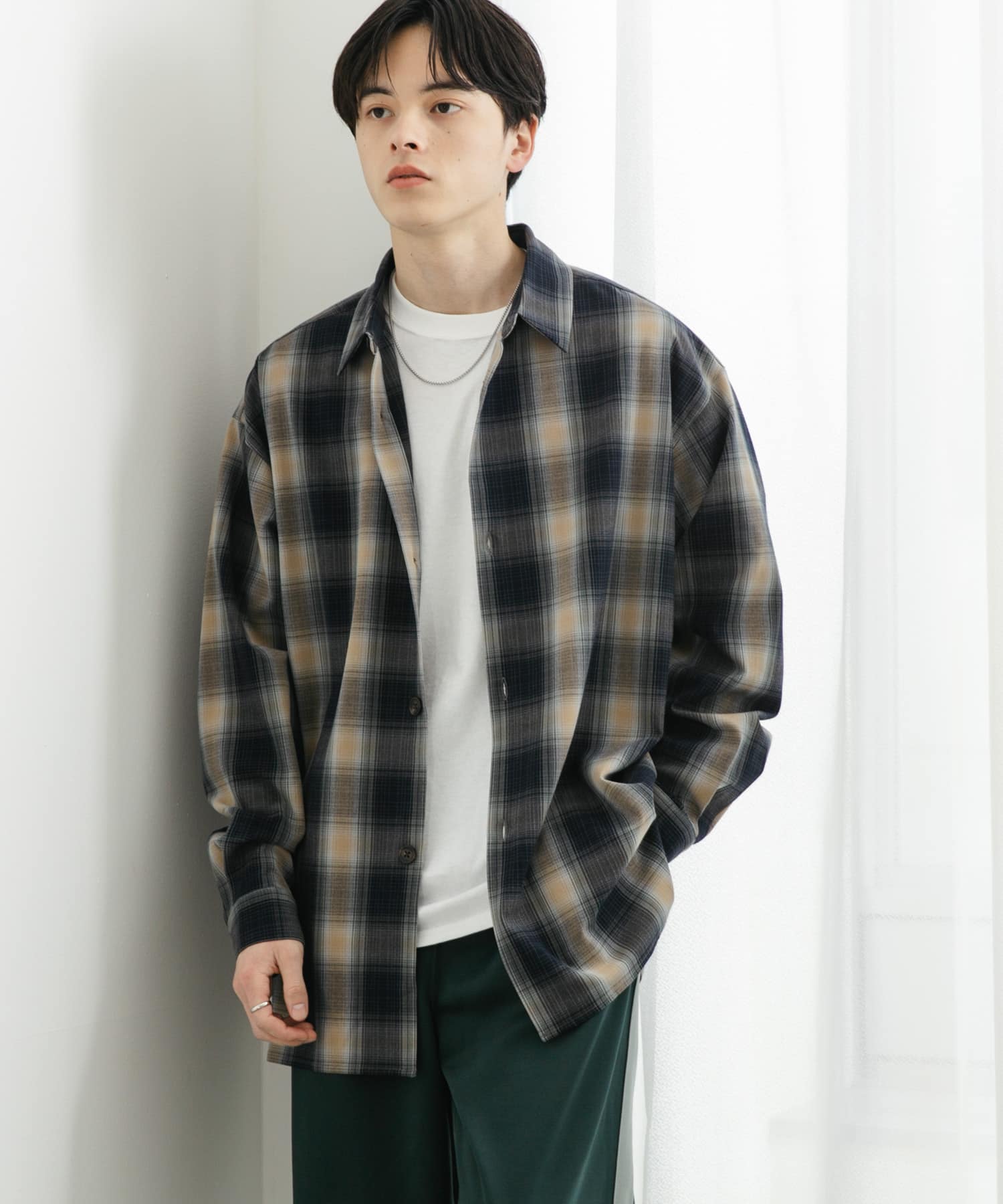 身長：173cm サイズ：L