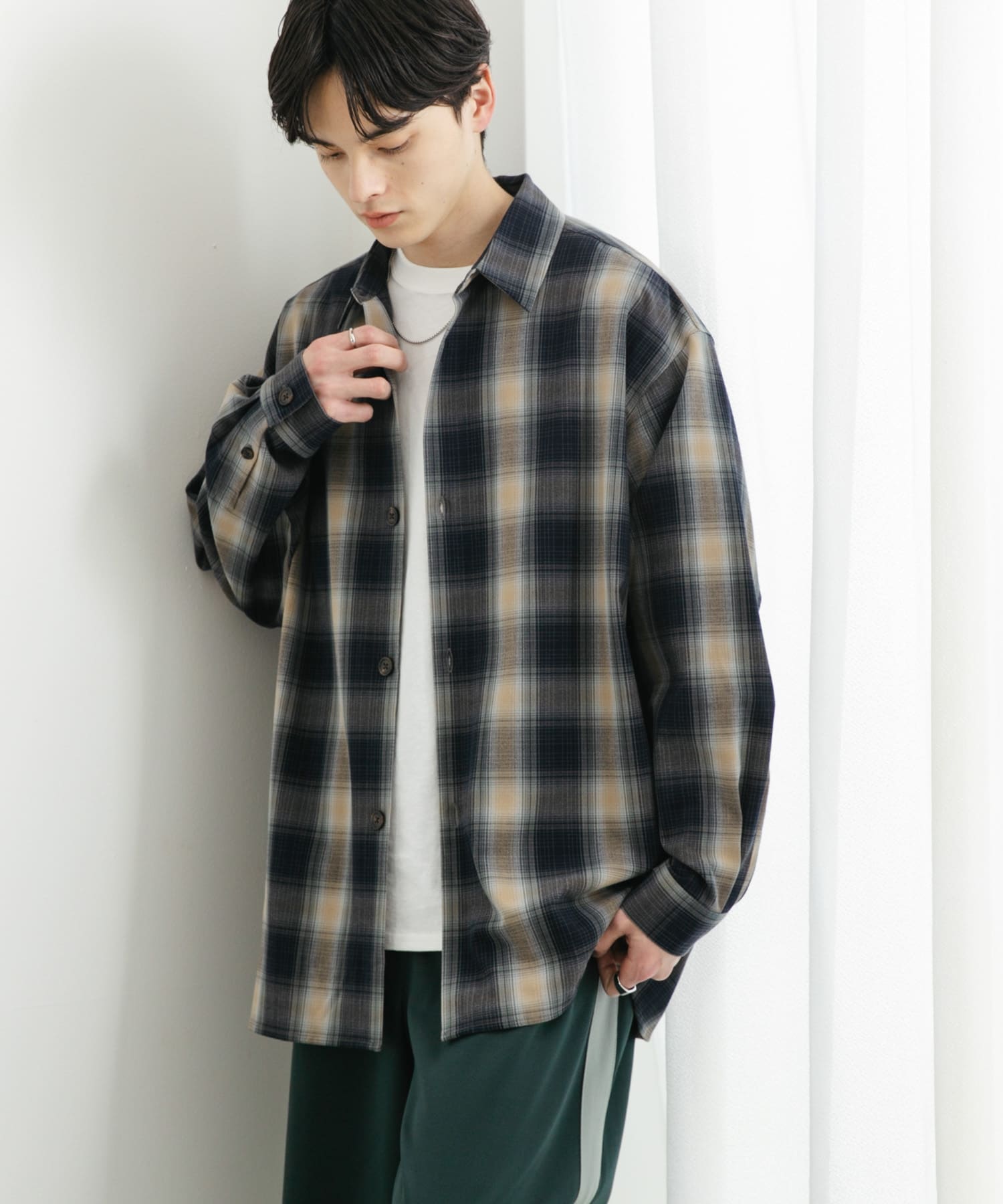 身長：173cm サイズ：L