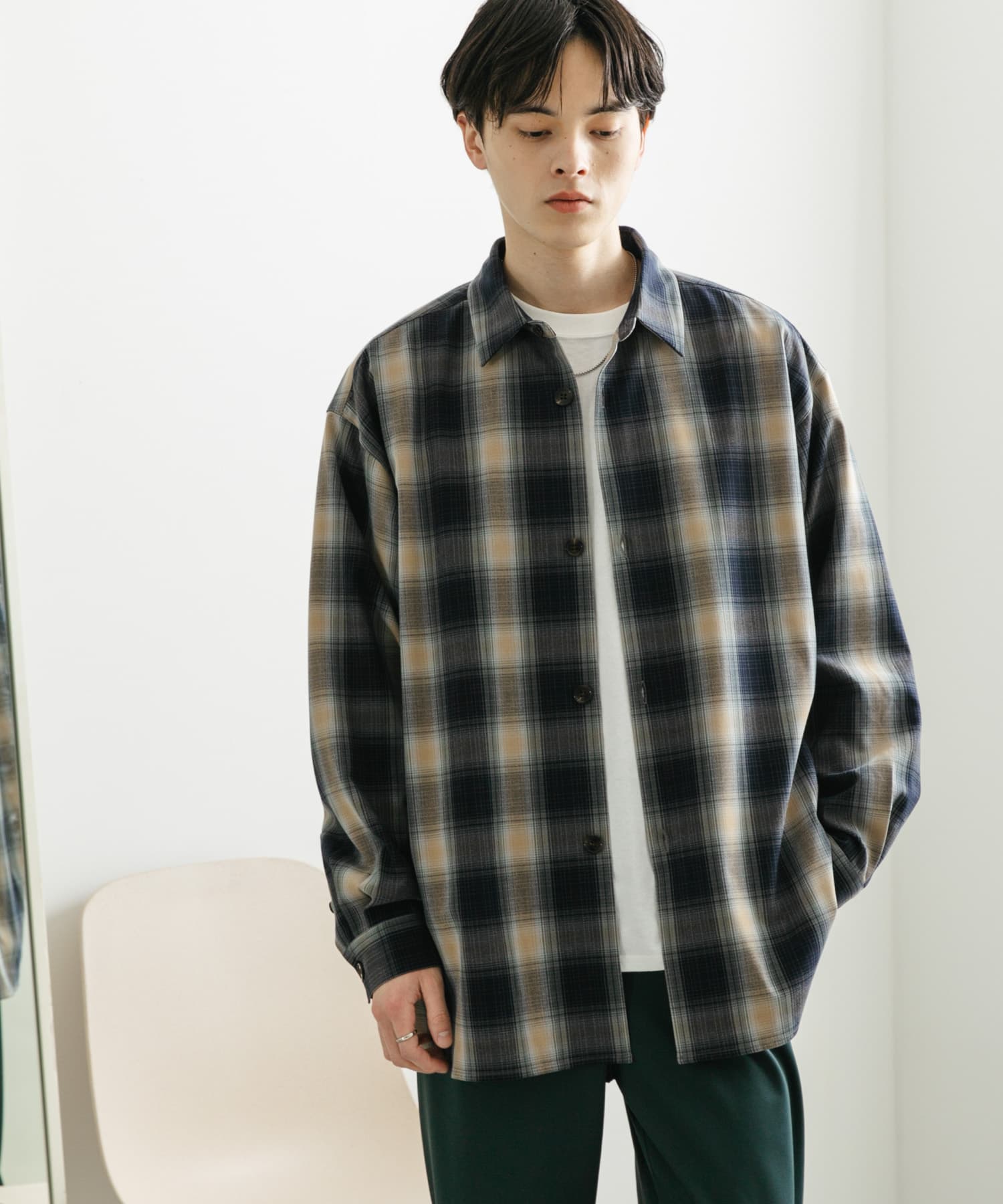 身長：173cm サイズ：L
