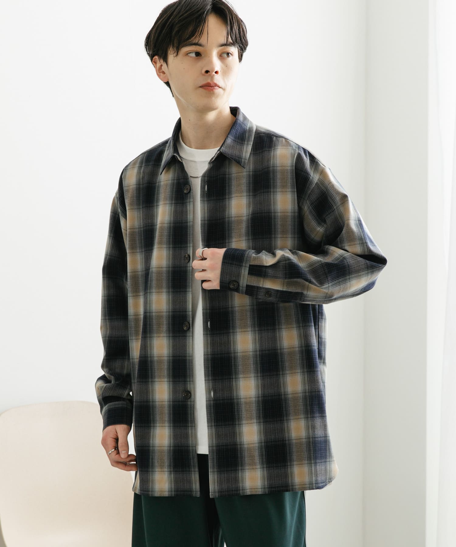 身長：173cm サイズ：L