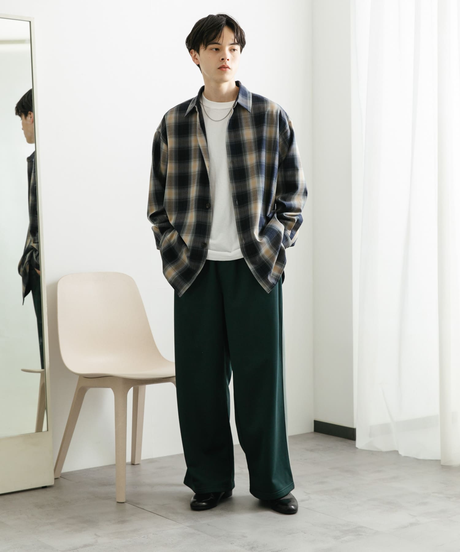 身長：173cm サイズ：L