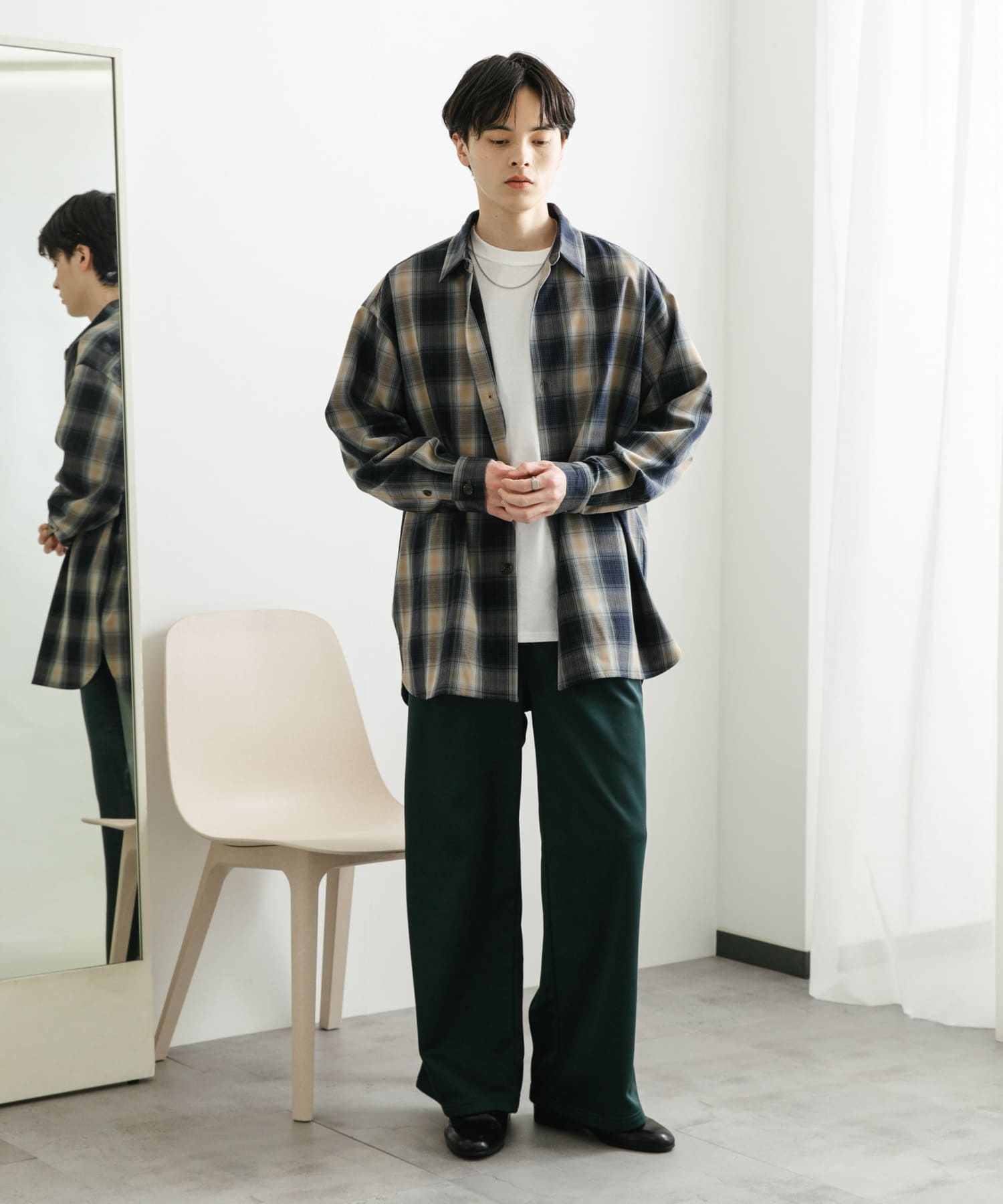 身長：173cm サイズ：L