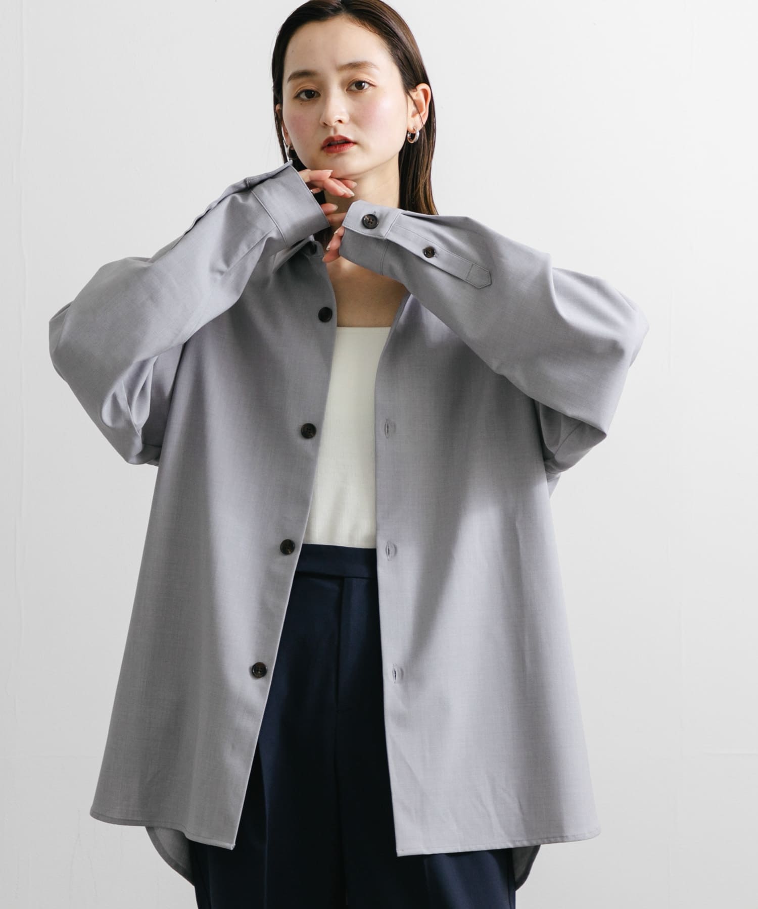 身長：169cm サイズ：L