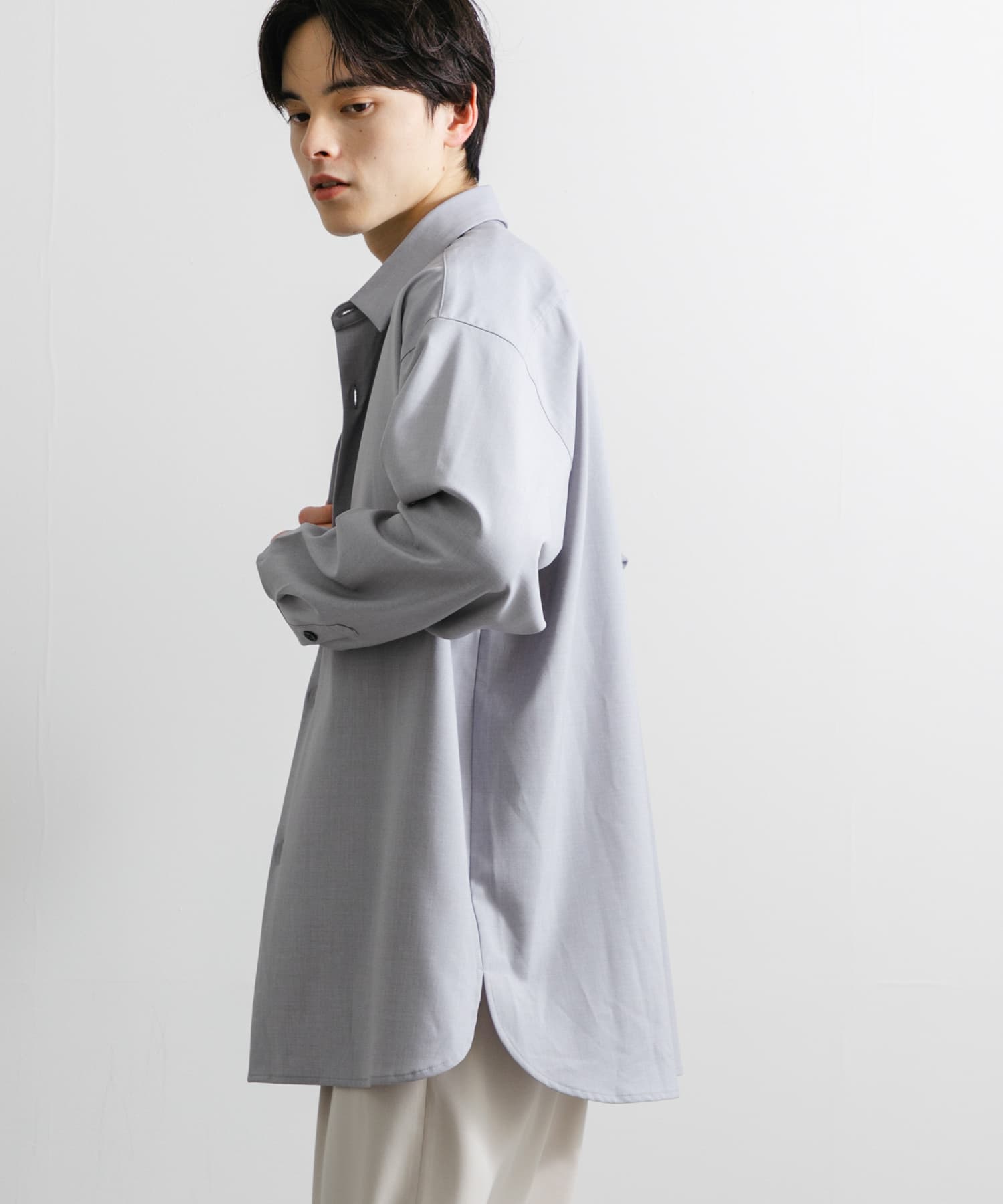 身長：173cm サイズ：L