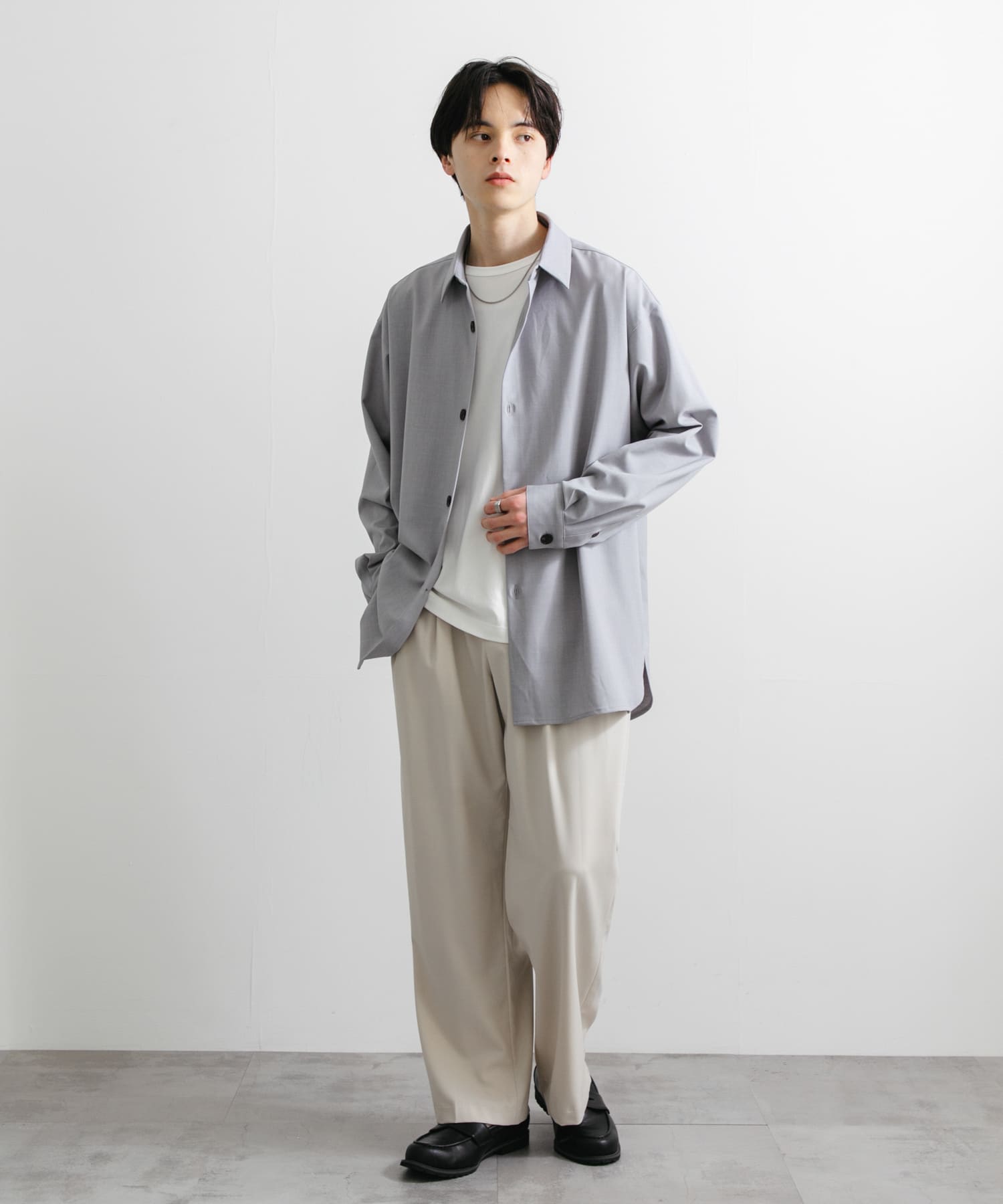 身長：173cm サイズ：L