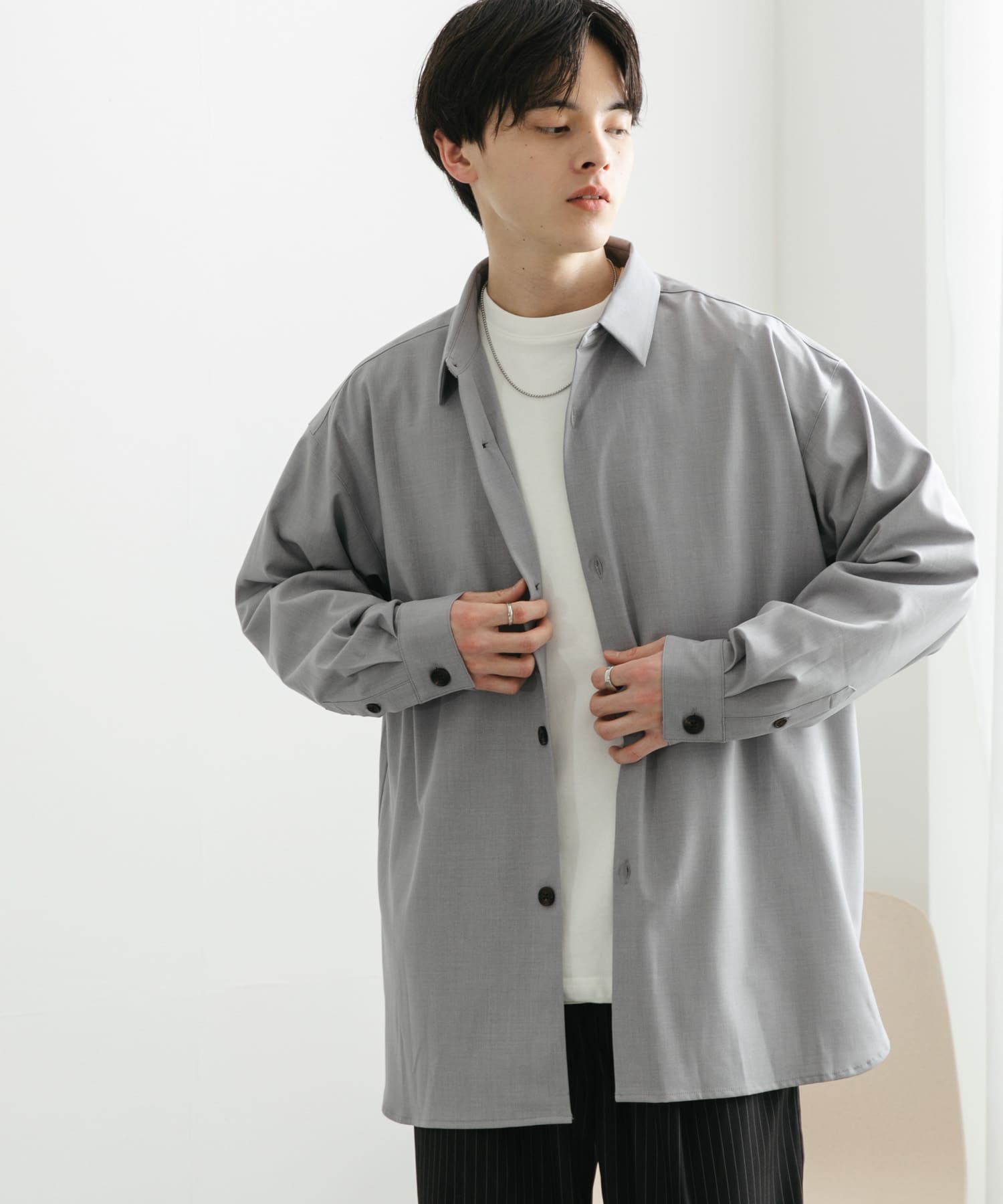身長：173cm サイズ：L