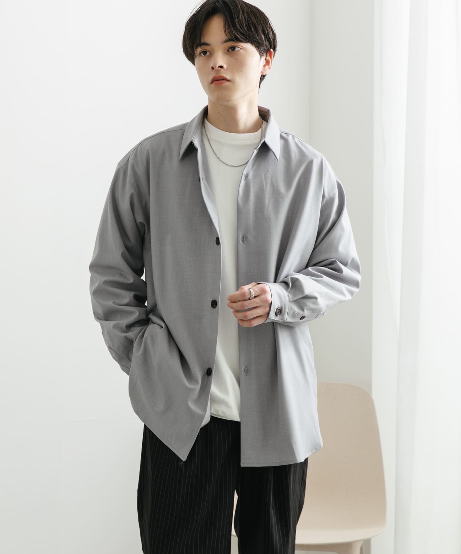 身長：173cm サイズ：L
