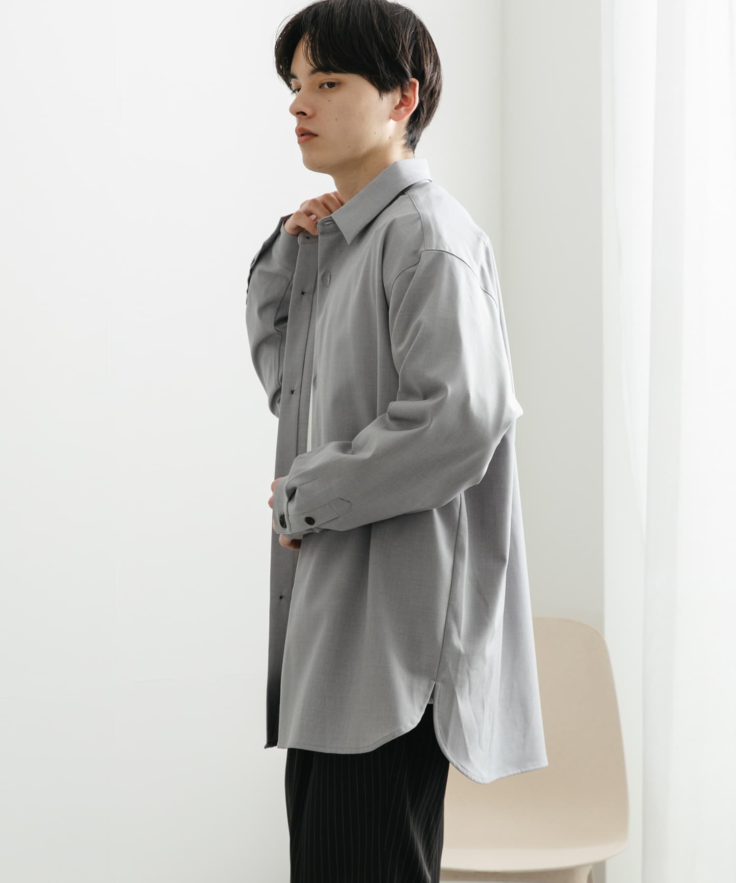 身長：173cm サイズ：L