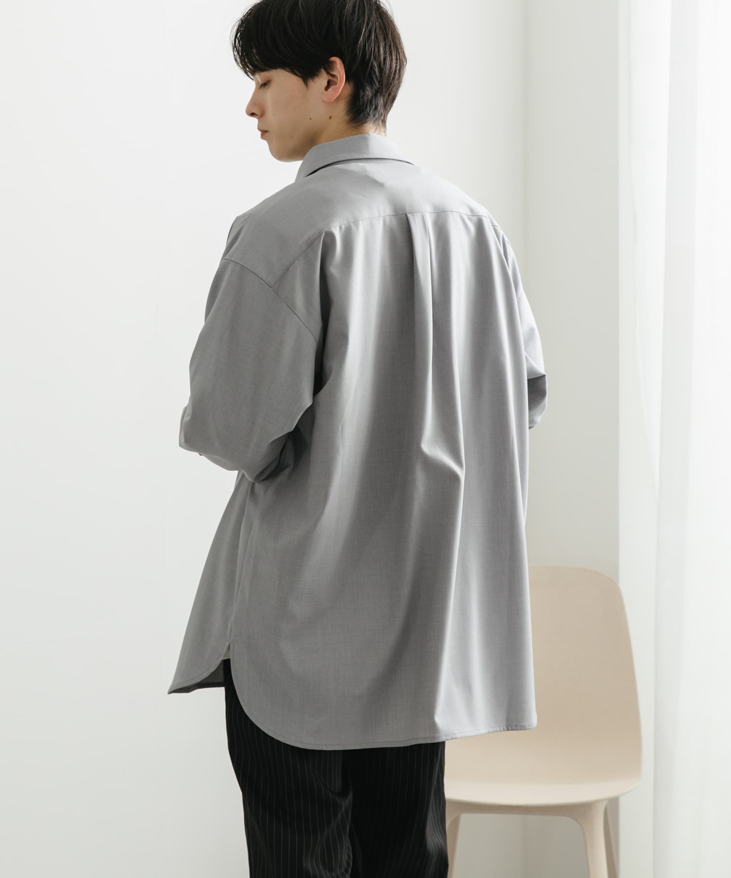 身長：173cm サイズ：L