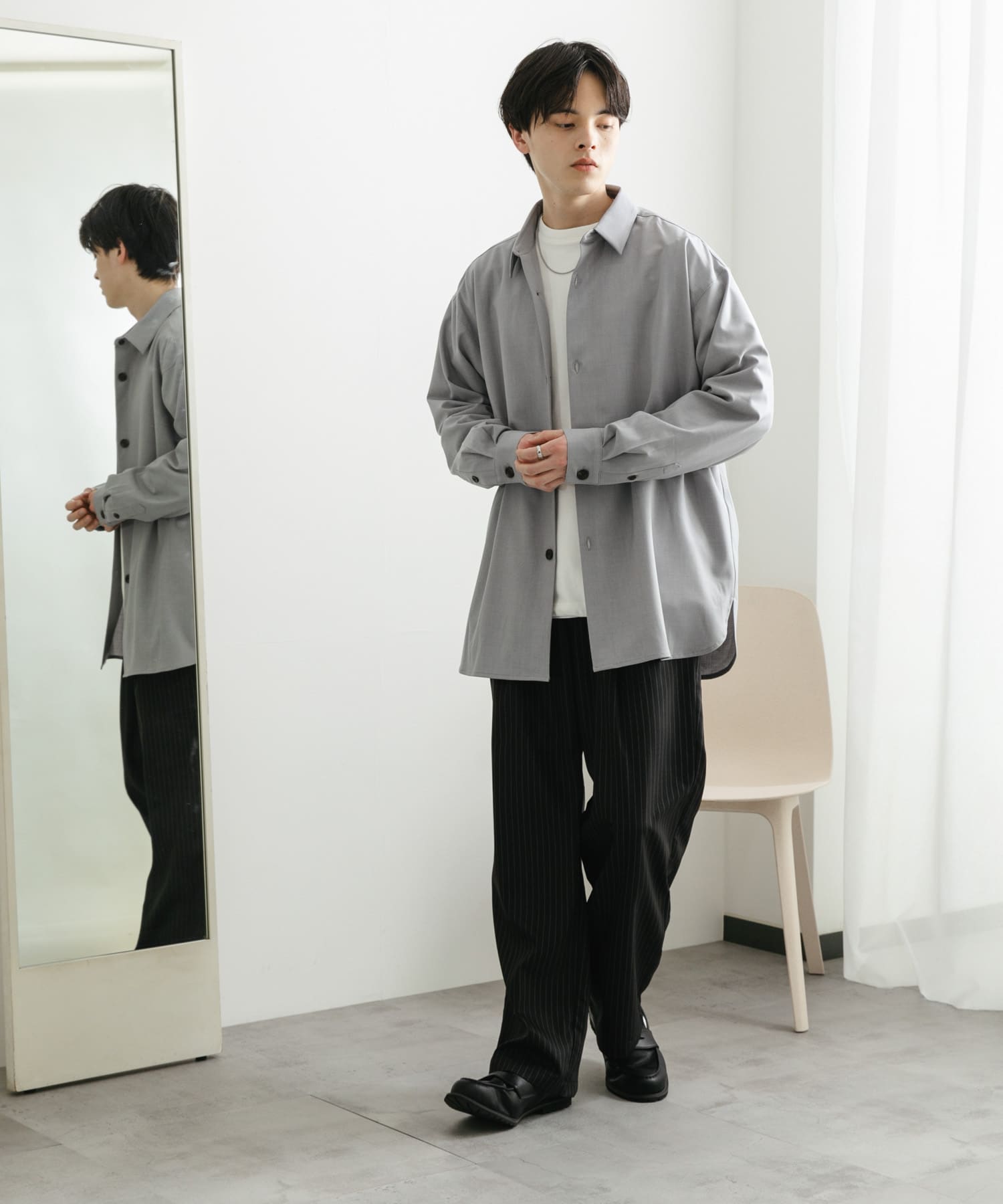 身長：173cm サイズ：L
