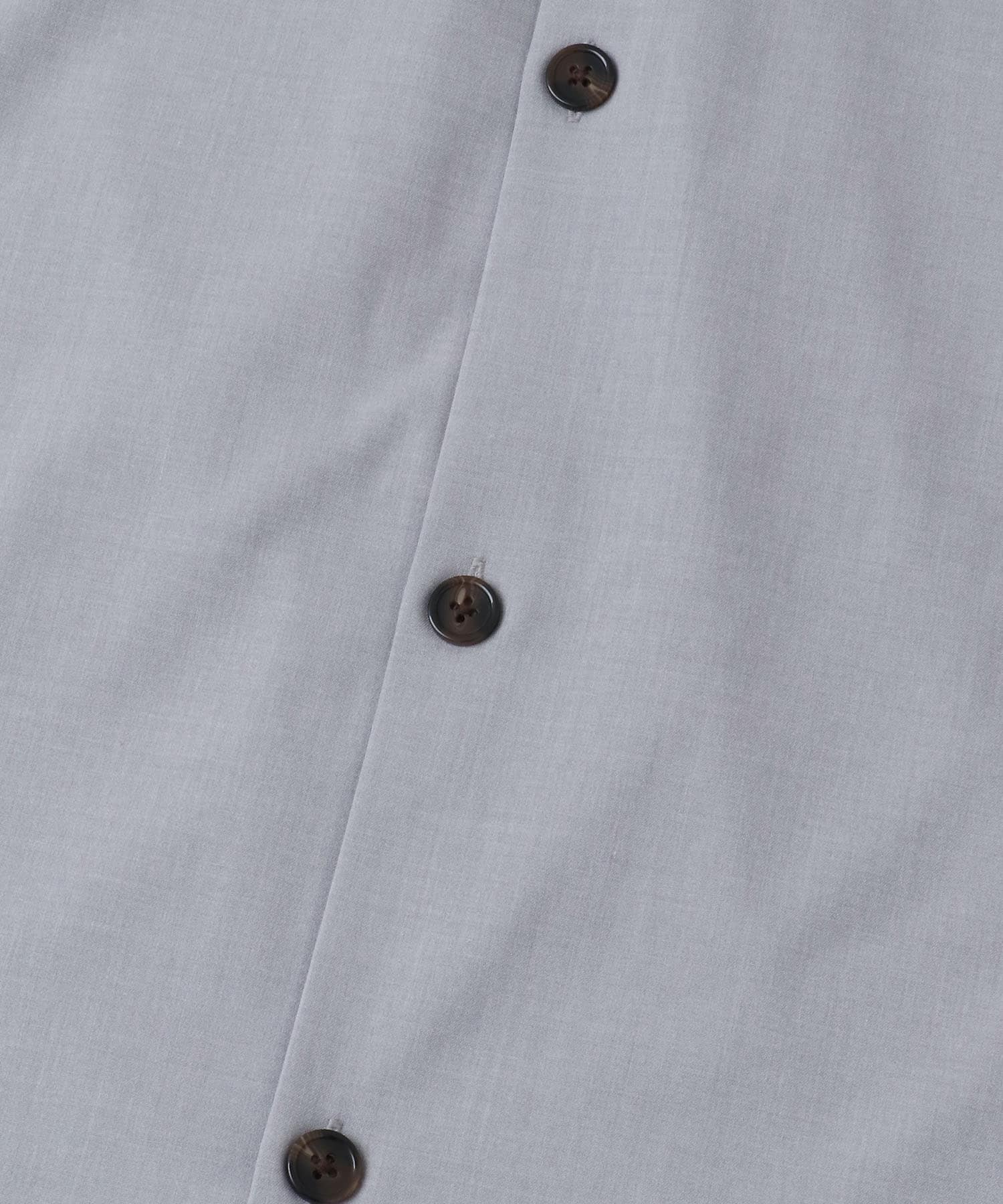 『ユニセックス』『イージーケア』カラールーズシャツ L.GRAY M