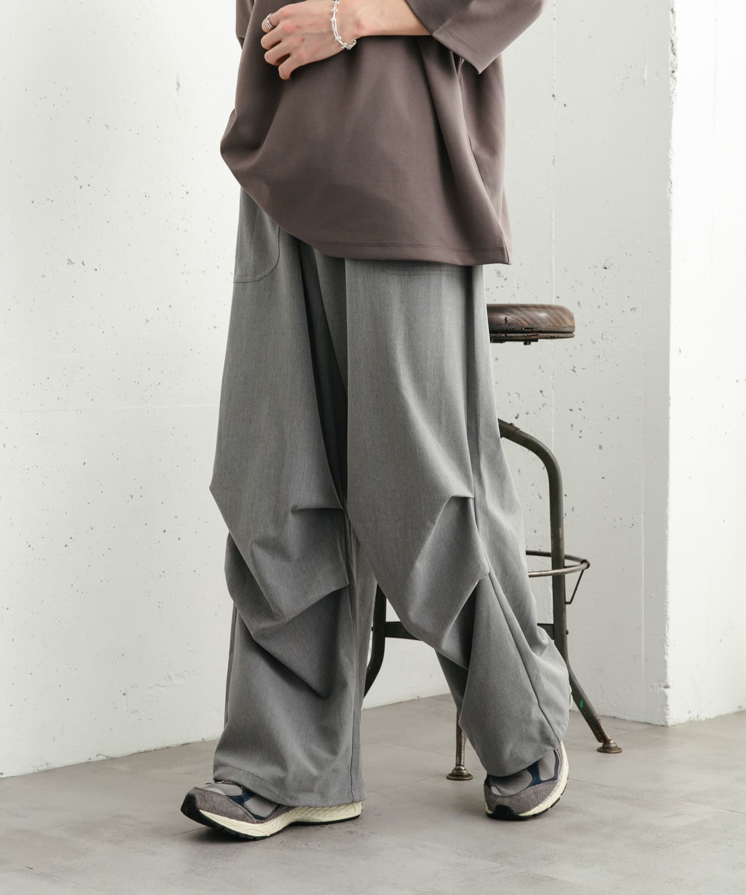 身長：173cm サイズ：L