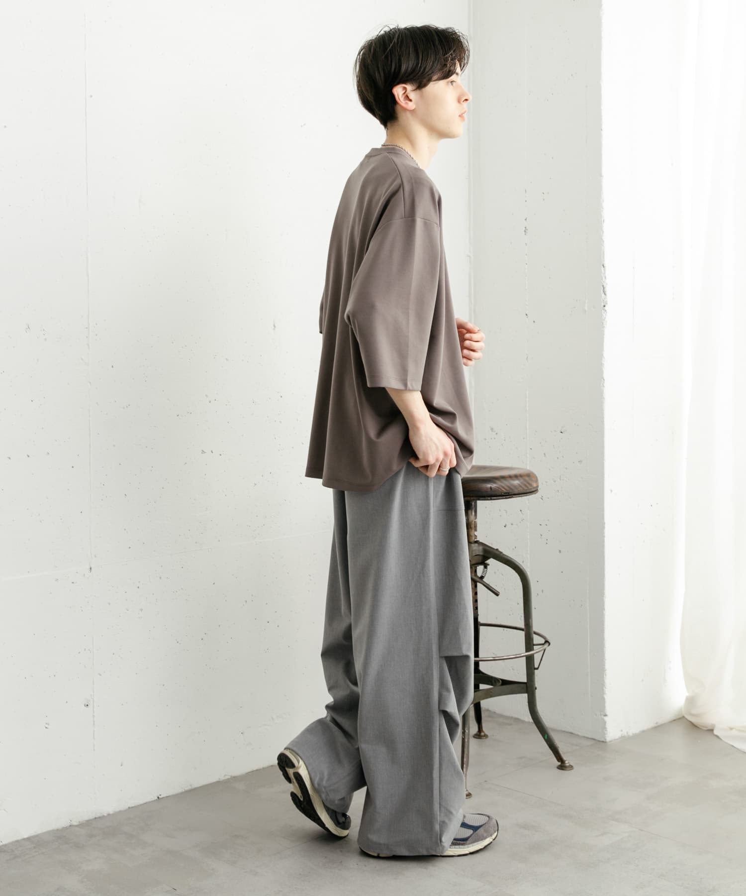 身長：173cm サイズ：L