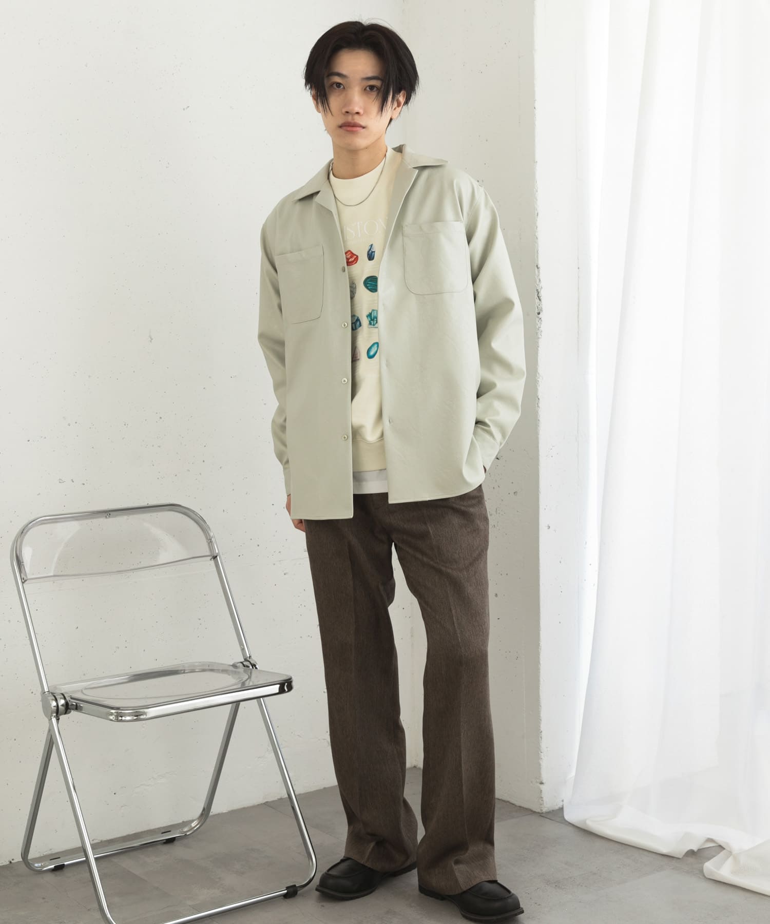 身長：176cm サイズ：L