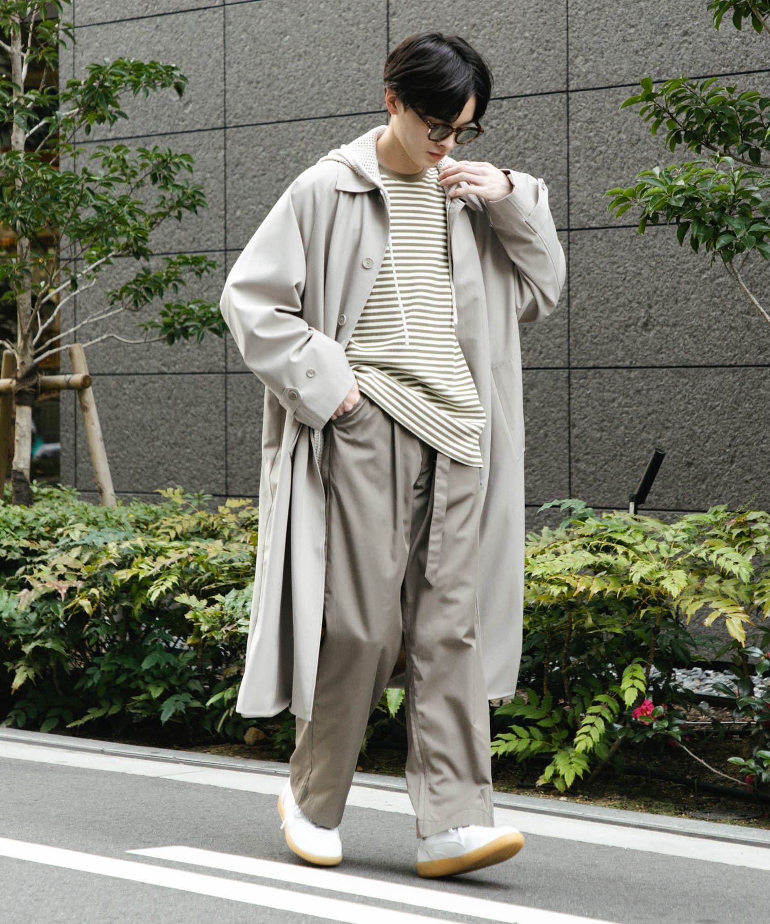 身長：173cm サイズ：L