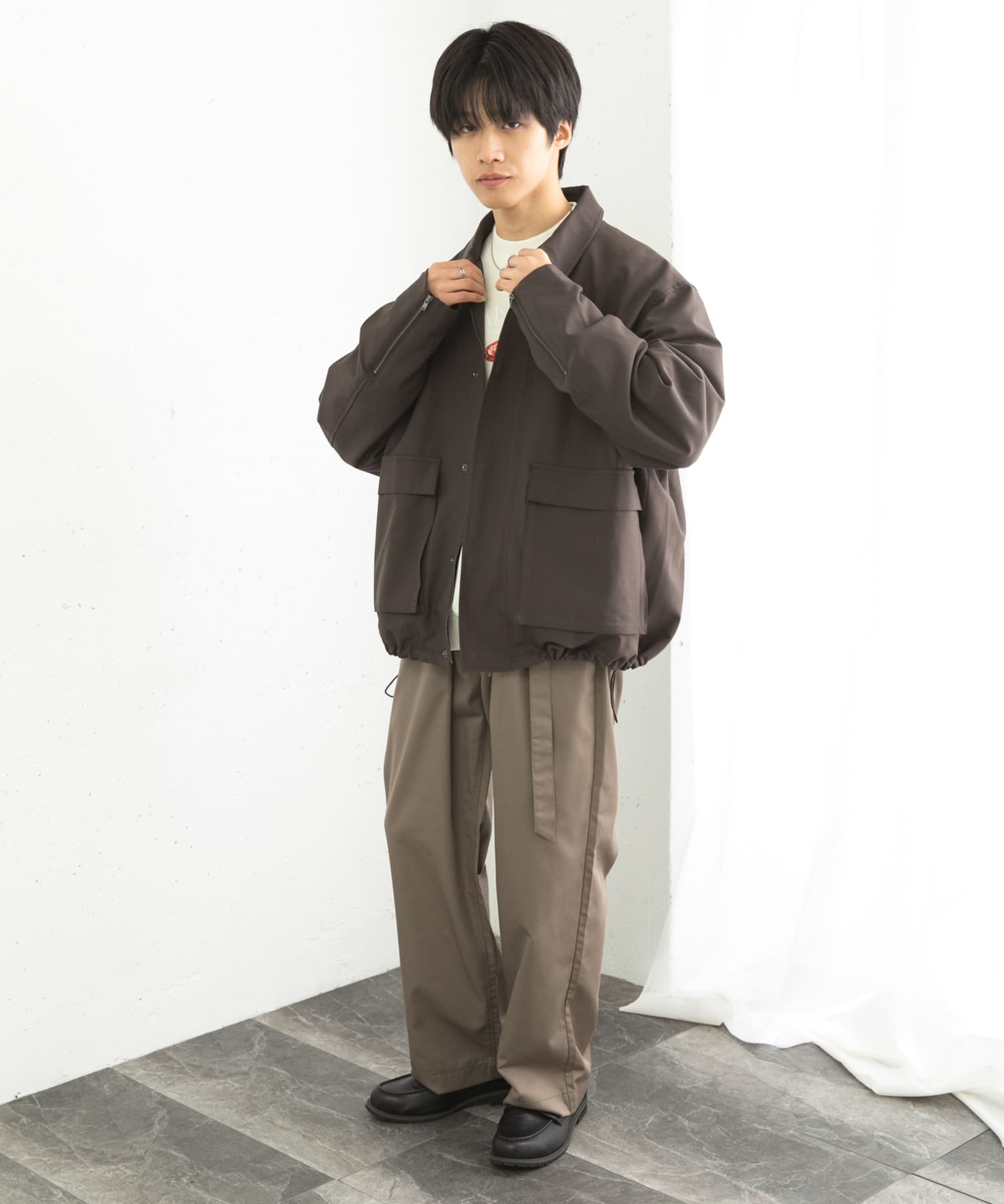 身長：172cm サイズ：L