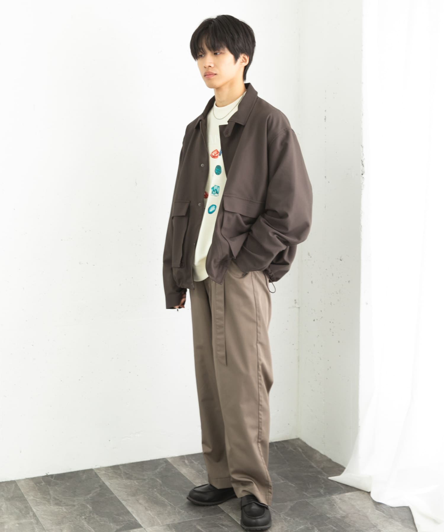 身長：172cm サイズ：L