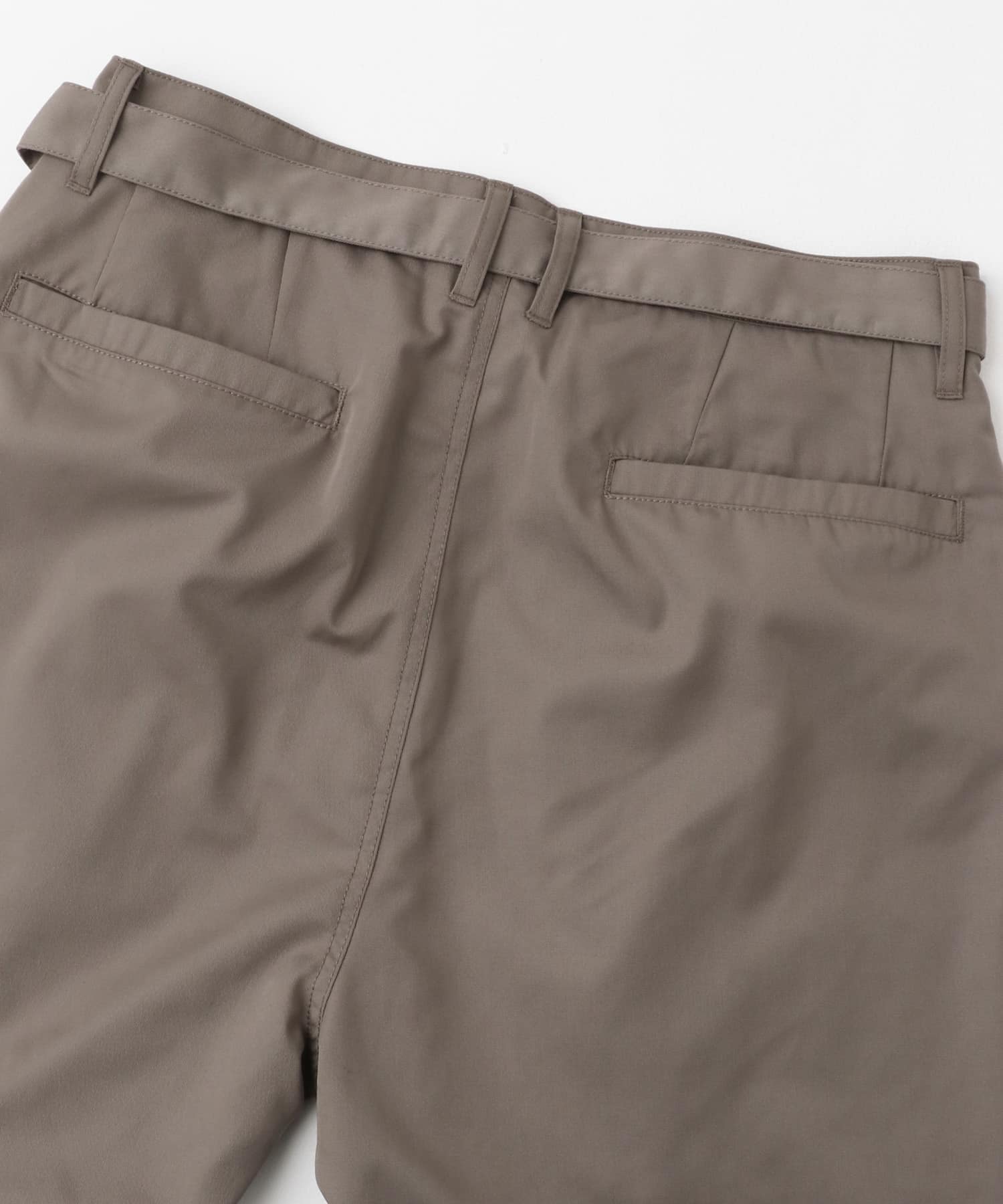 アソートベルテッドストレートパンツ BEIGE M