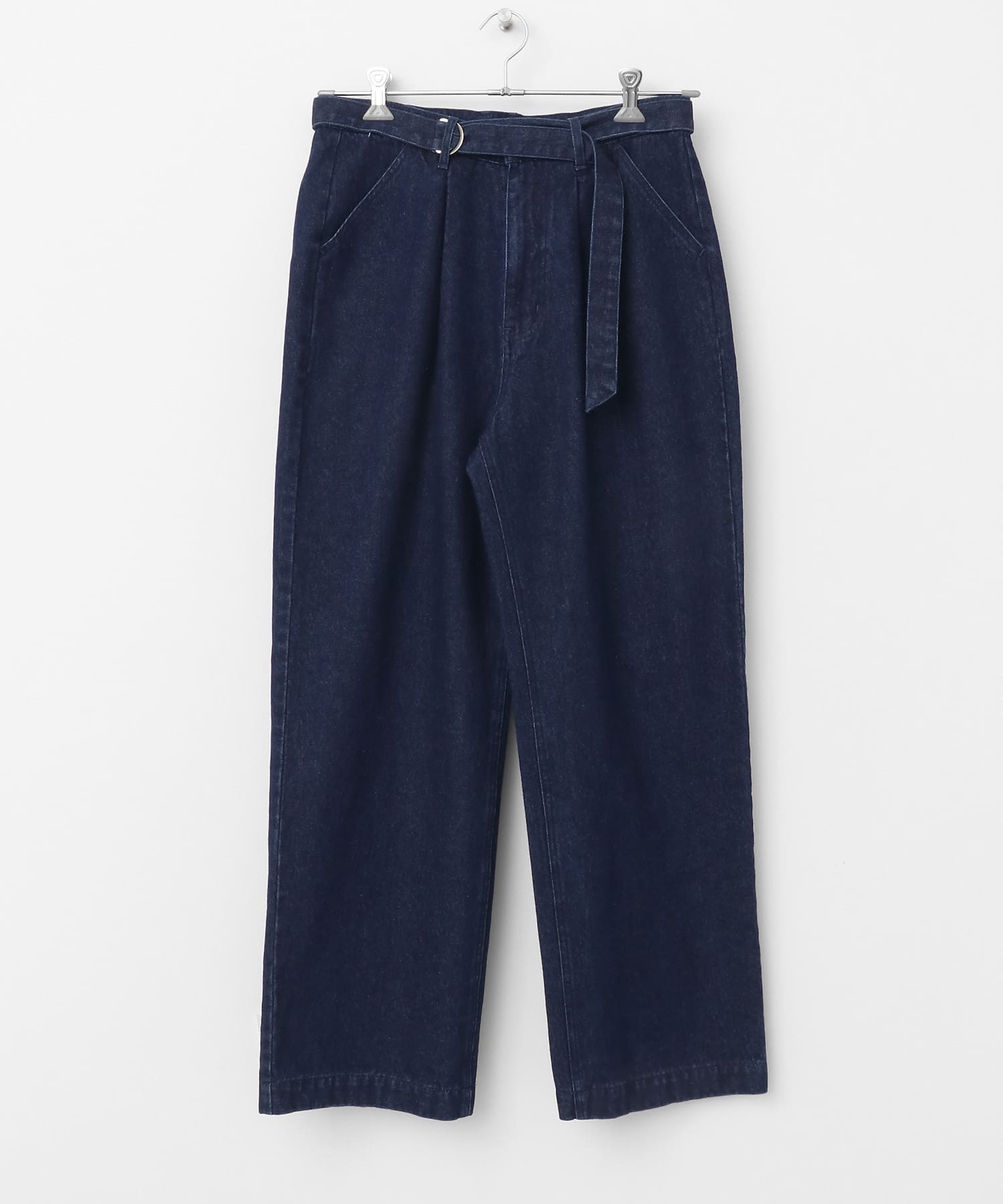 アソートベルテッドストレートパンツ D.INDIGO M