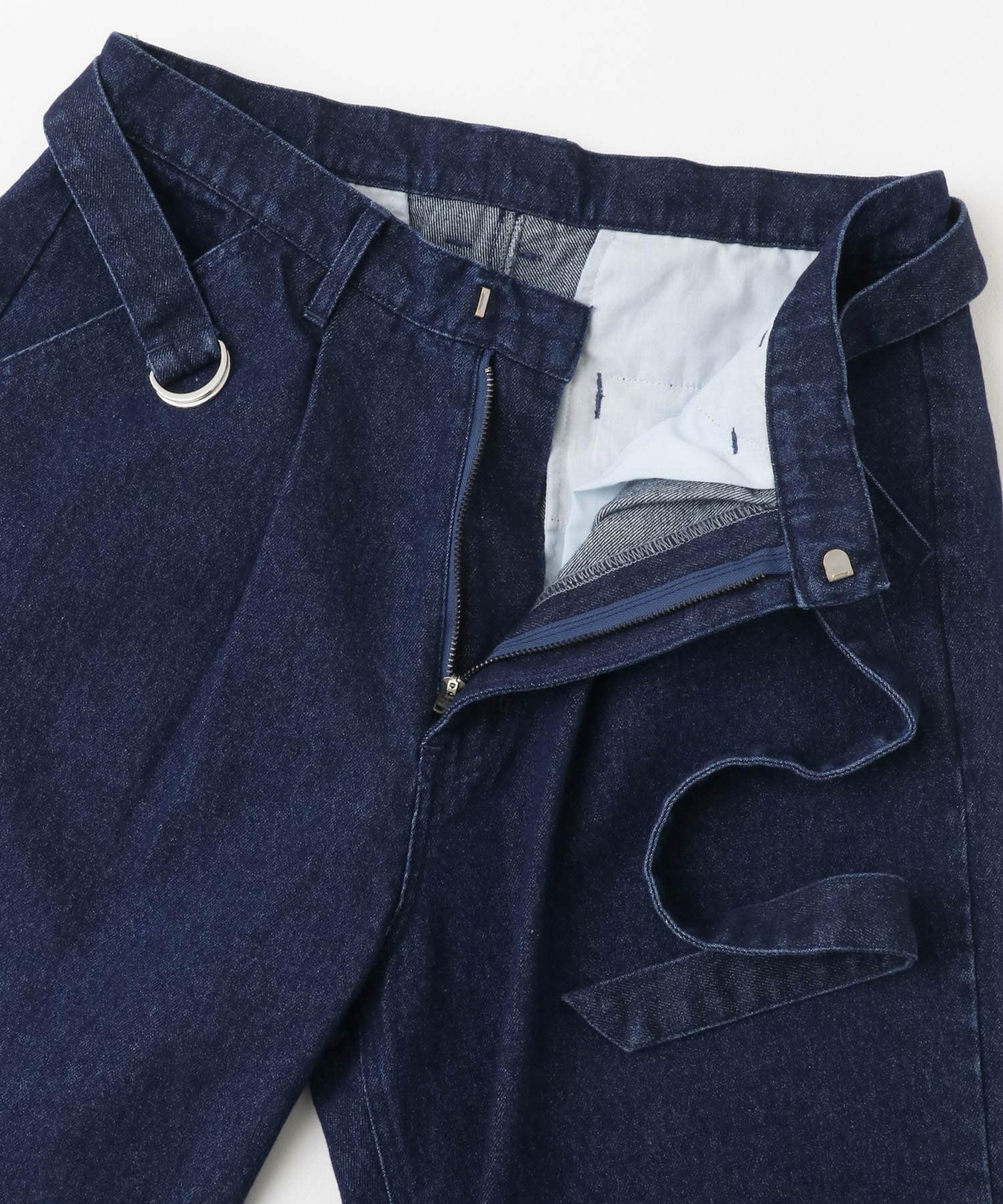 アソートベルテッドストレートパンツ D.INDIGO M