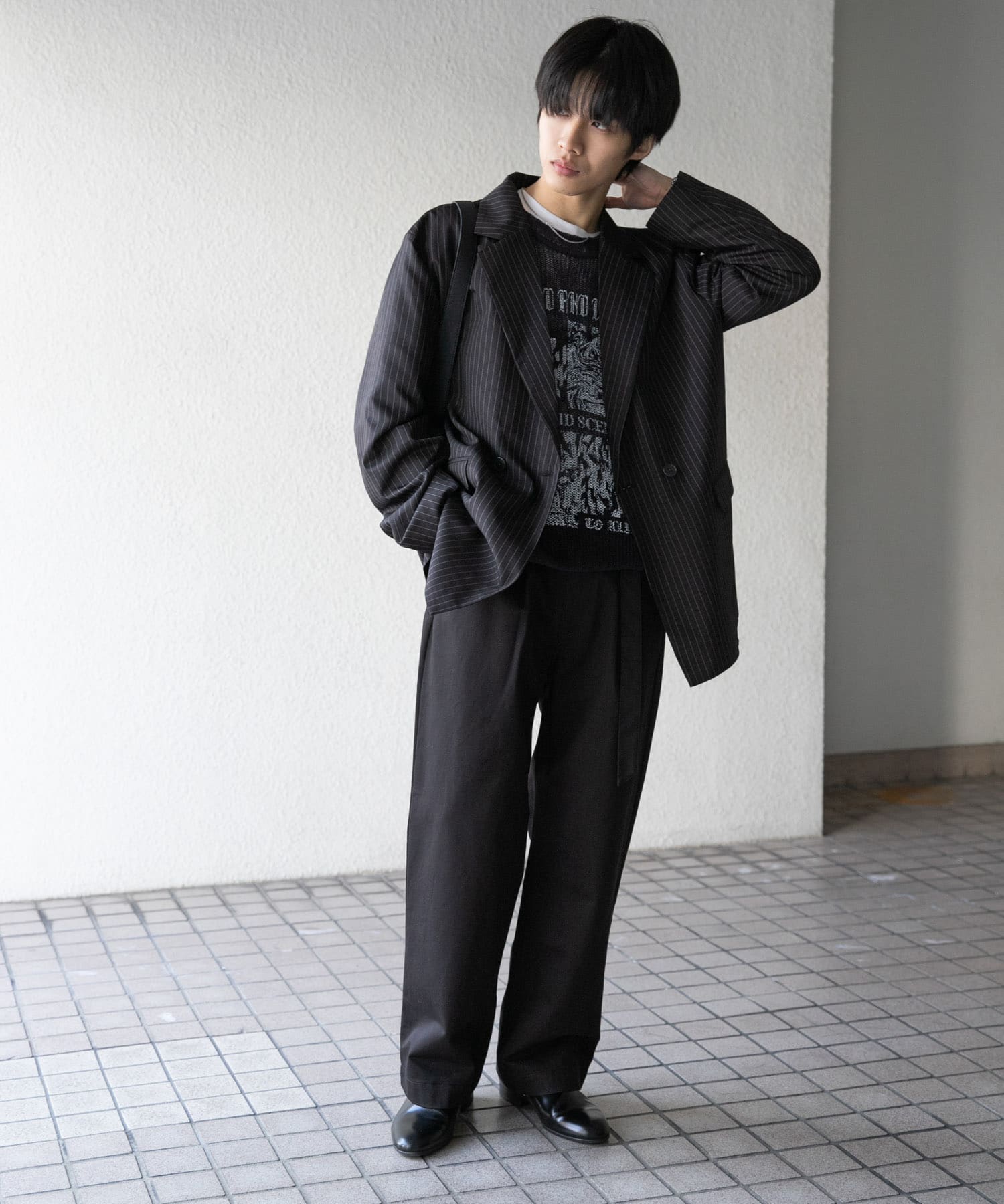 身長：172cm サイズ：L