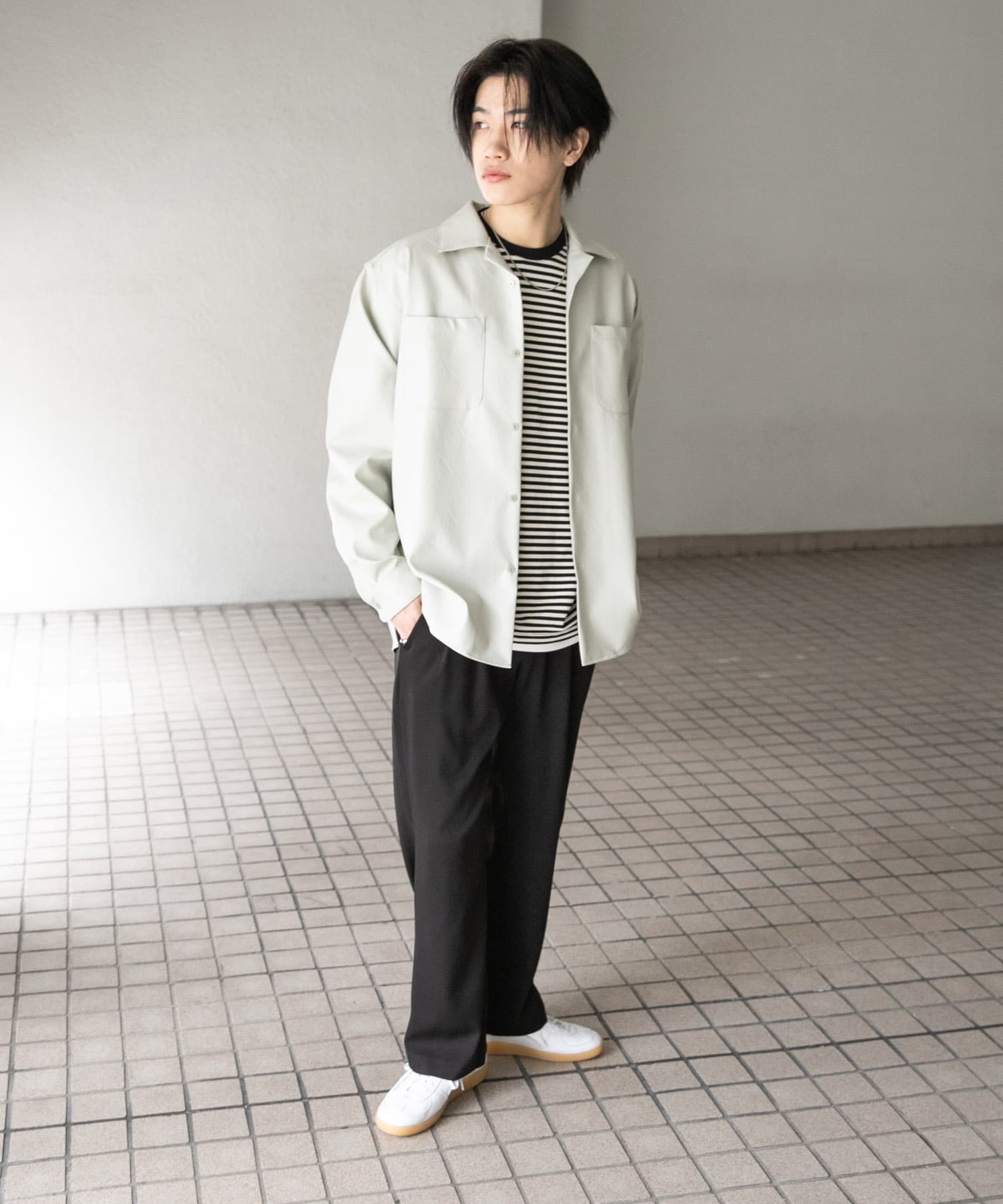 身長：176cm サイズ：L