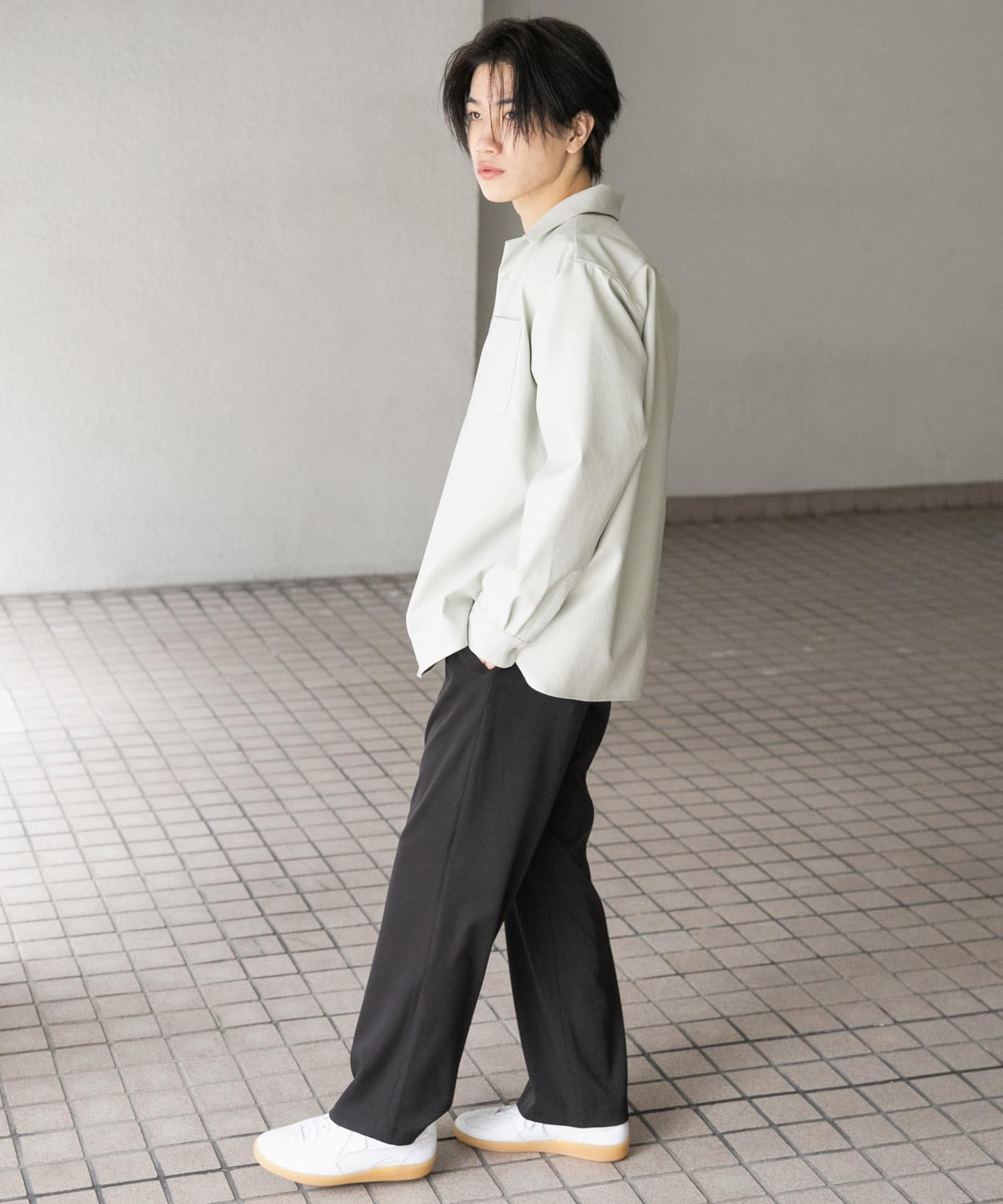 身長：176cm サイズ：L