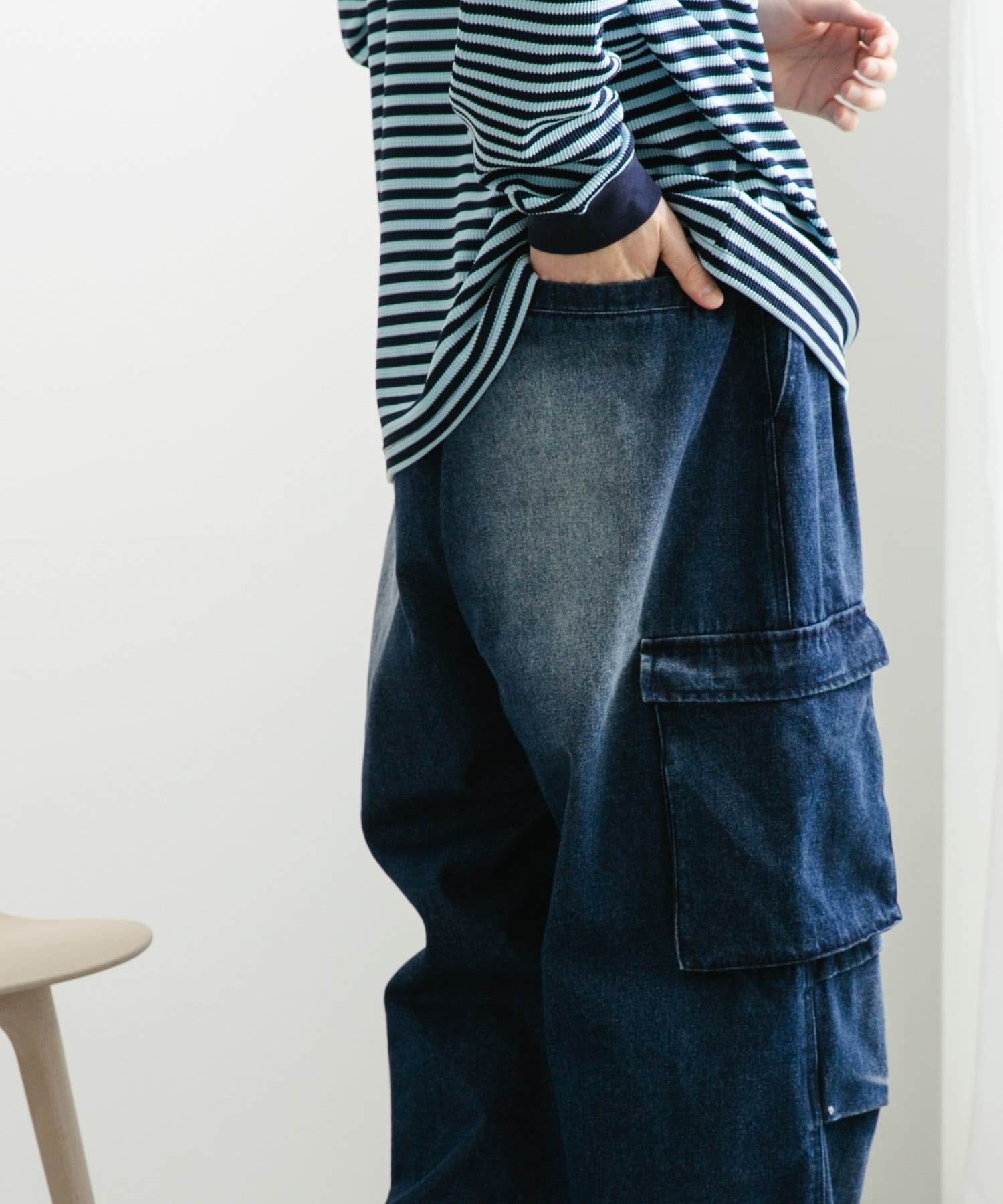 身長：173cm サイズ：L