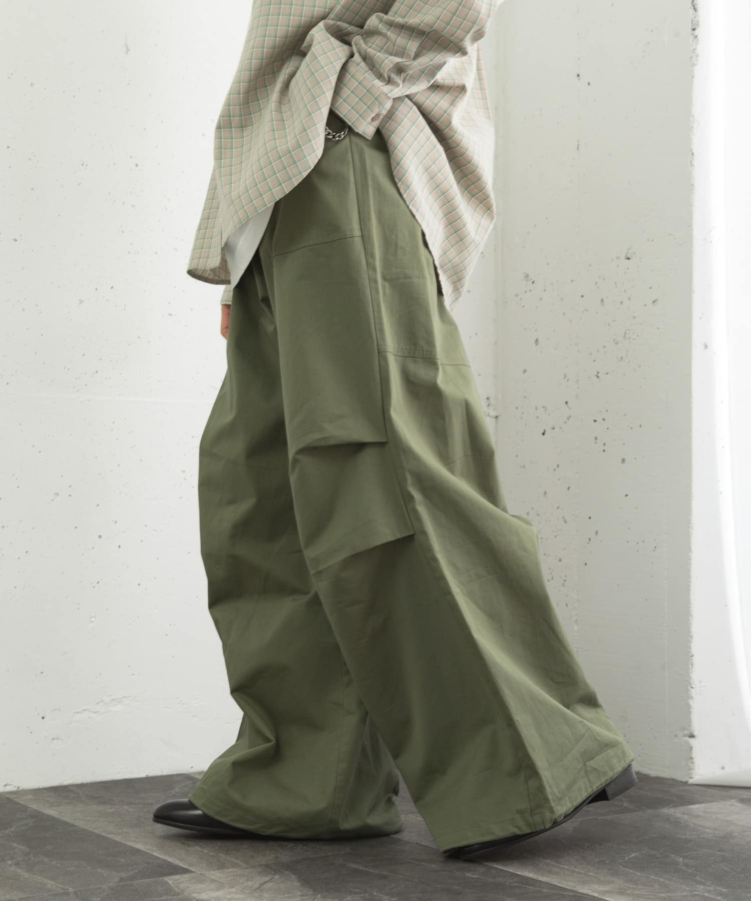 ベイカーワイドパンツ